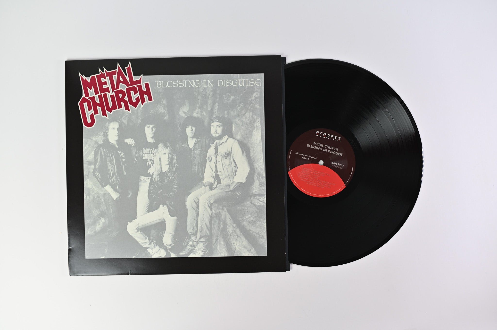 Metal Church - Blessing In Disguise on Elektra Music on Vinyl Reissue