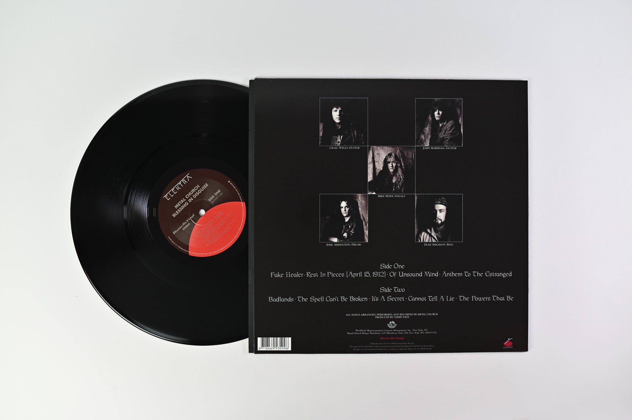 Metal Church - Blessing In Disguise on Elektra Music on Vinyl Reissue