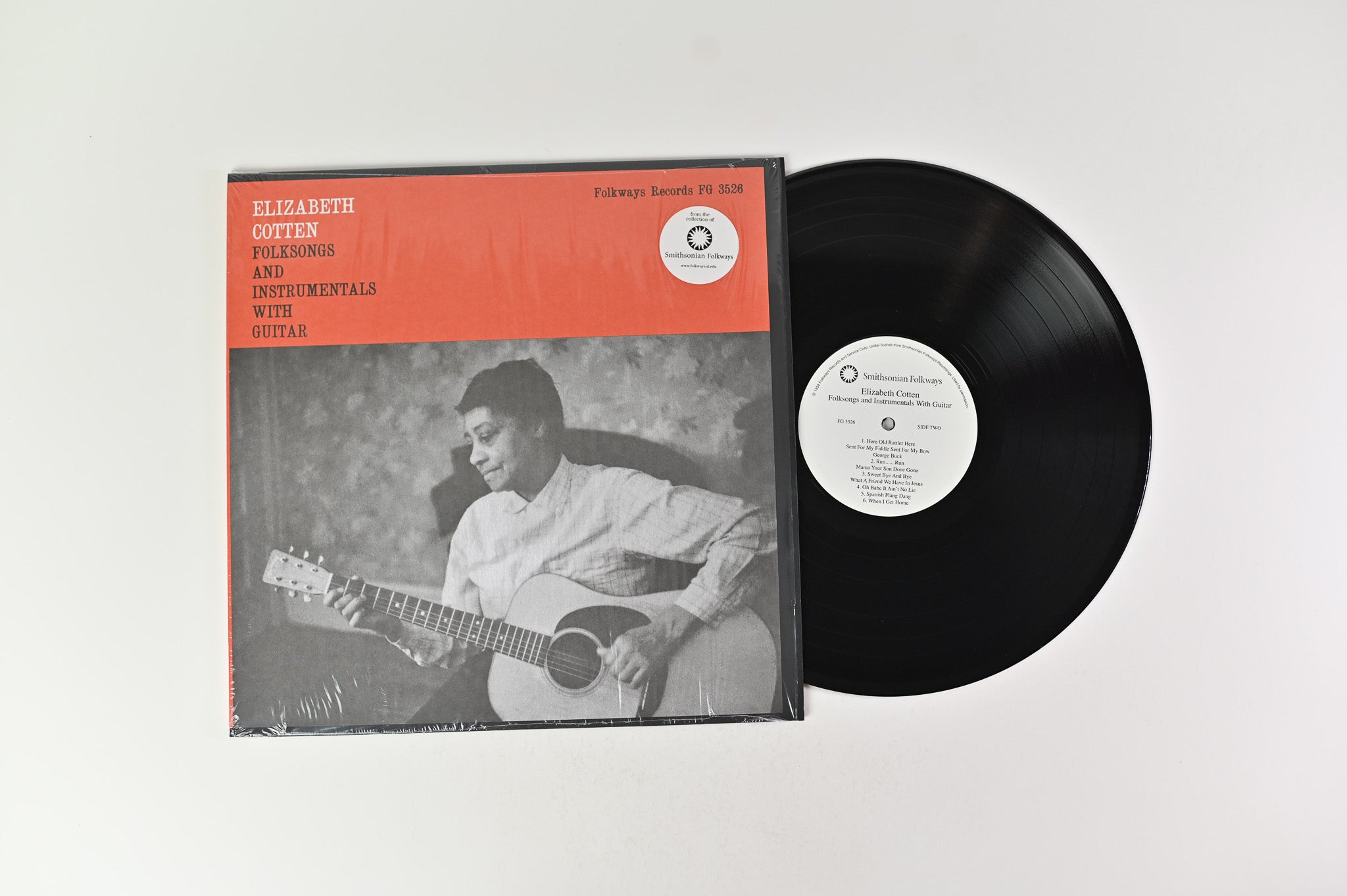 Elizabeth Cotten - Folksongs And Instrumentals With Guitar on Smithsonian Folkways Reissue