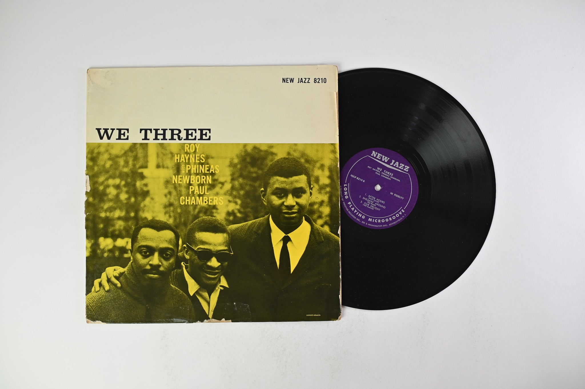 Roy Haynes - We Three on New Jazz Mono Deep Groove on Side One Only