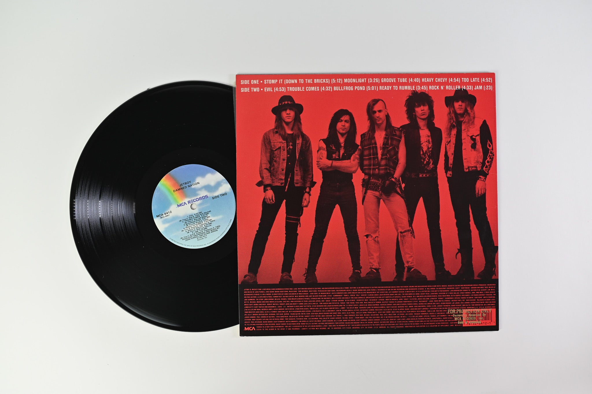 Jetboy - Damned Nation on MCA