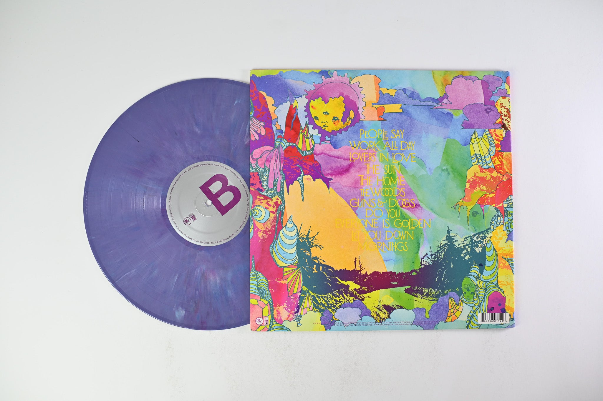 Portugal. The Man - The Satanic Satanist on Equal Vision Ltd Purple Marble