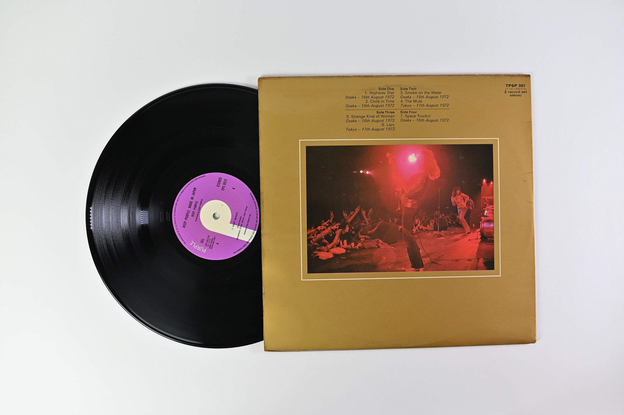 Deep Purple - Made In Japan on Purple UK Press