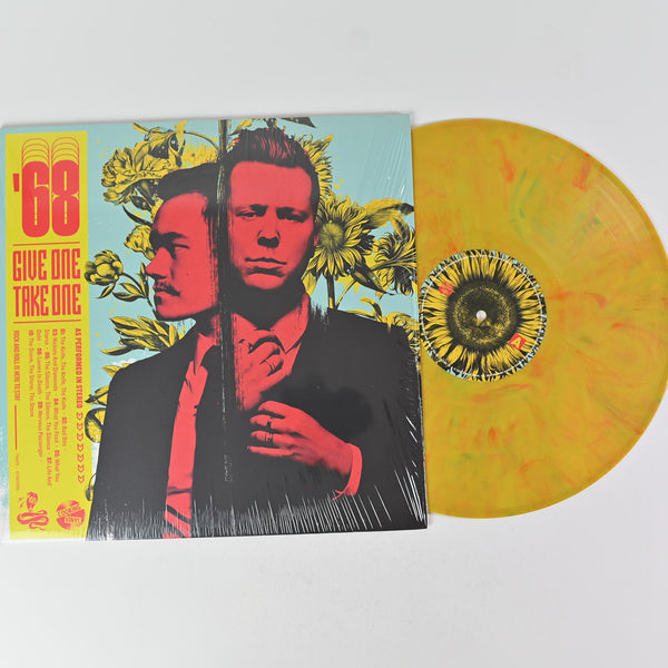 68 - Give One Take One on Cooking Vinyl Yellow/Red Marble