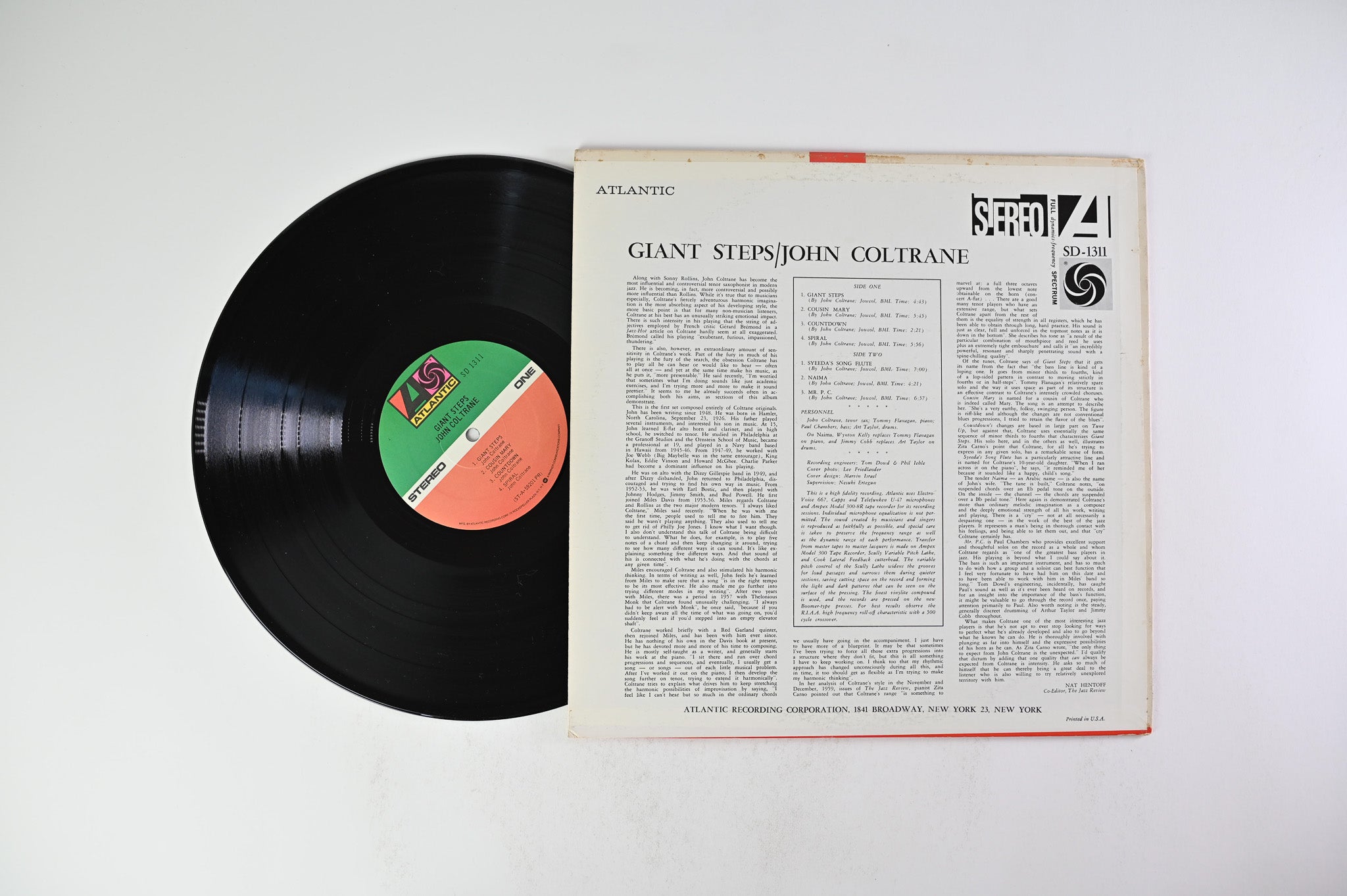 John Coltrane - Giant Steps on Atlantic Reissue