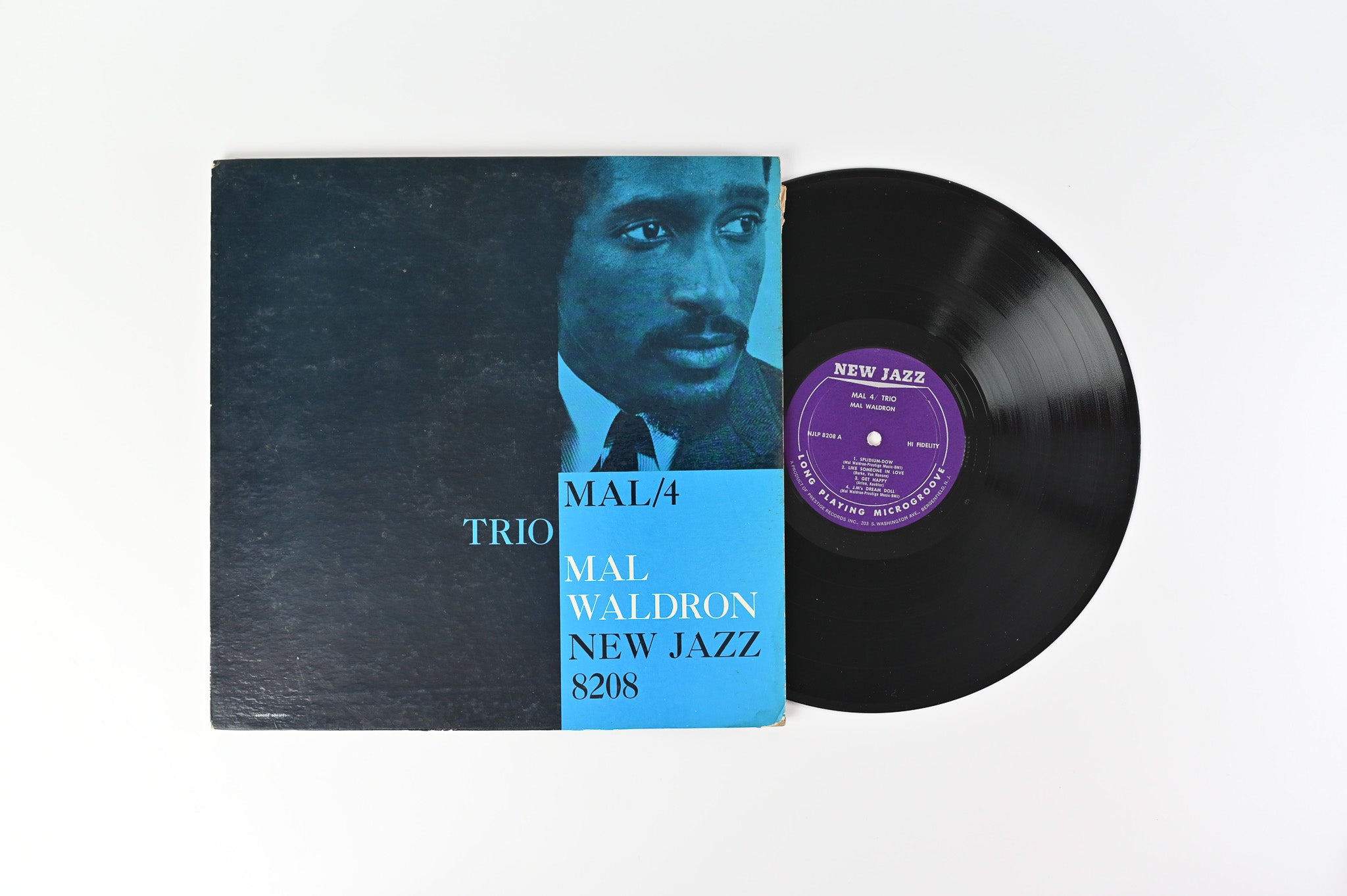 Mal Waldron - Mal/4 Trio on New Jazz Mono Deep Groove
