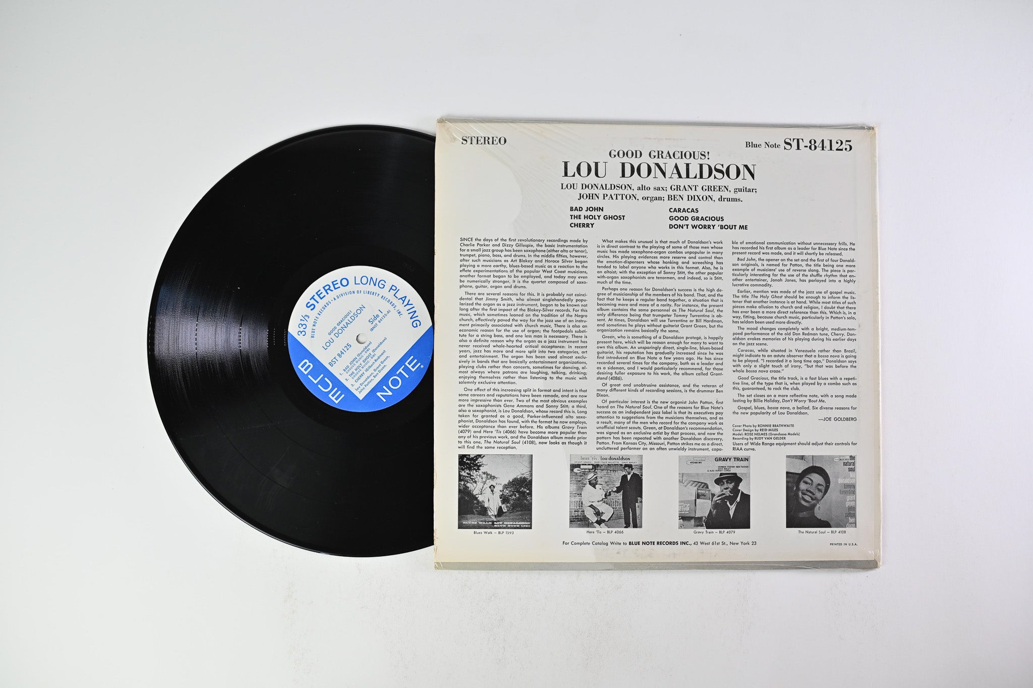 Lou Donaldson - Good Gracious! on Blue Note Stereo Liberty