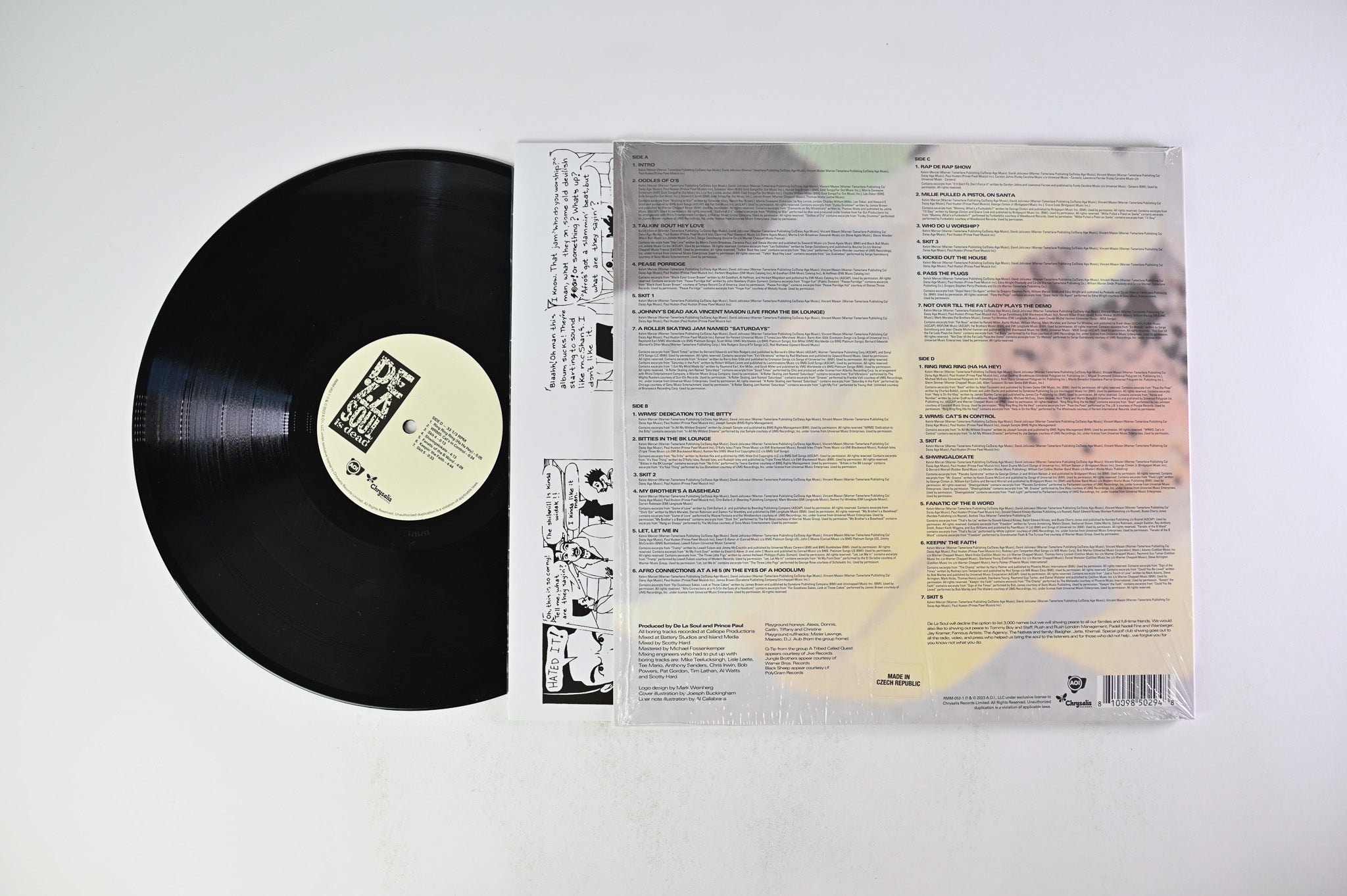 De La Soul - De La Soul Is Dead on Chrysalis Reissue