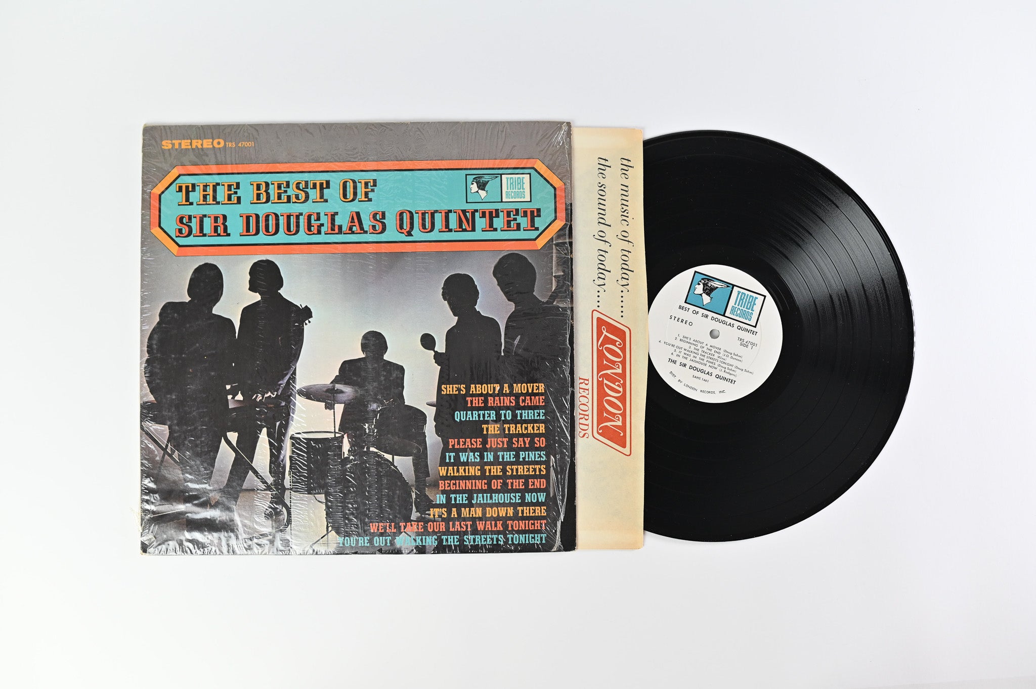 Sir Douglas Quintet - The Best Of Sir Douglas Quintet on Tribe Records w/White Labels