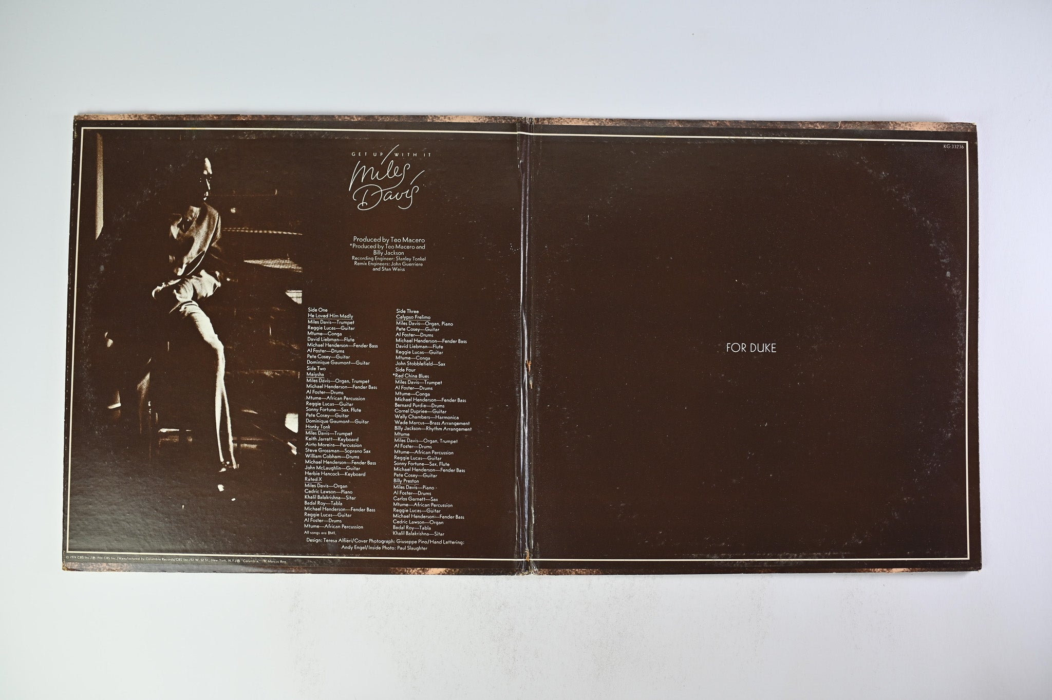 Miles Davis - Get Up With It on Columbia