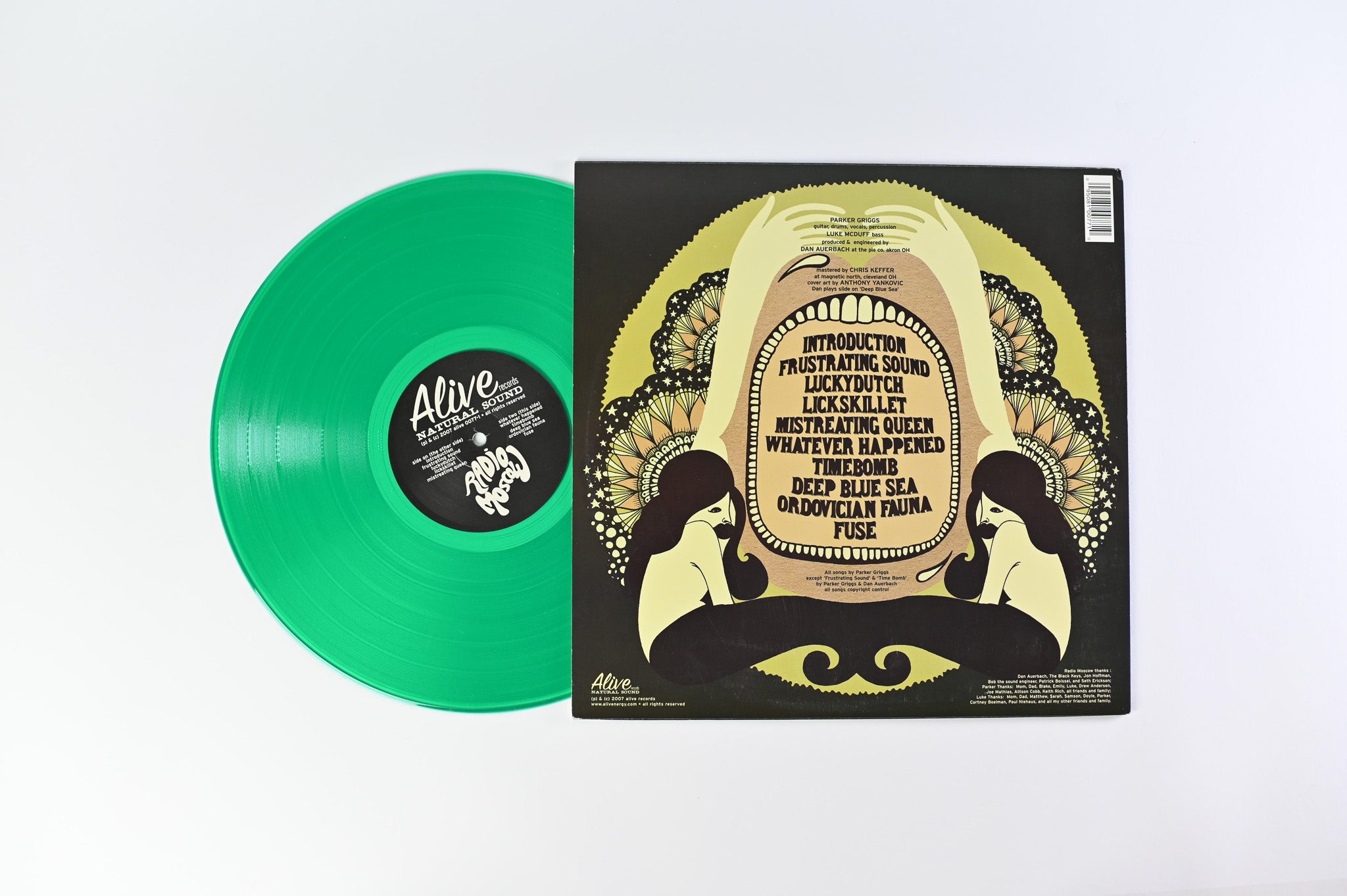 Radio Moscow - Radio Moscow on Alive Records Translucent Green Vinyl