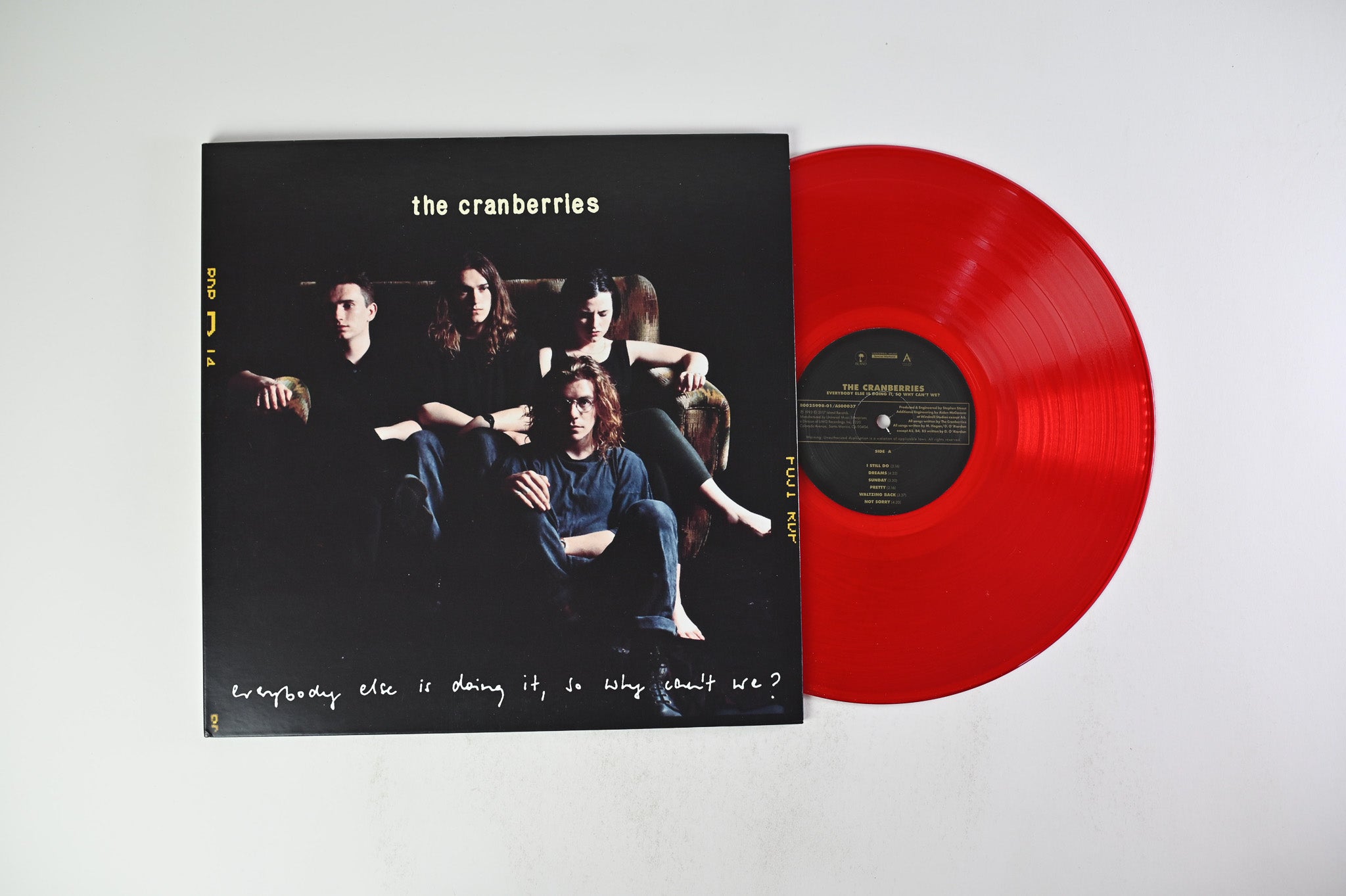 The Cranberries - Everybody Else Is Doing It, So Why Can't We? on Analog Spark Cranberry Colored Vinyl Reissue