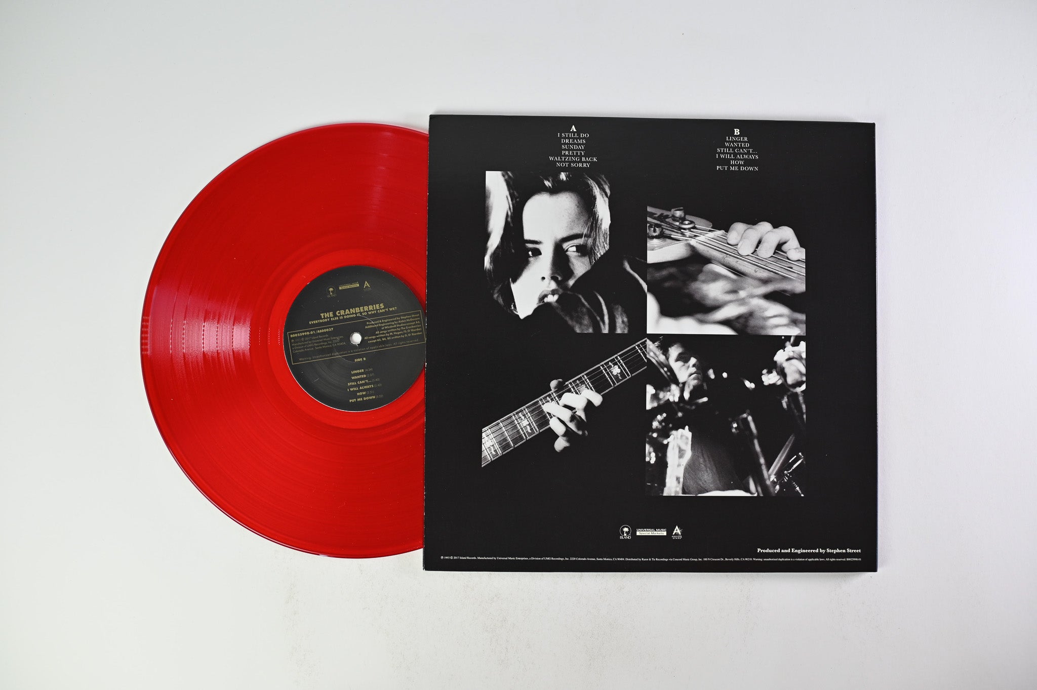 The Cranberries - Everybody Else Is Doing It, So Why Can't We? on Analog Spark Cranberry Colored Vinyl Reissue