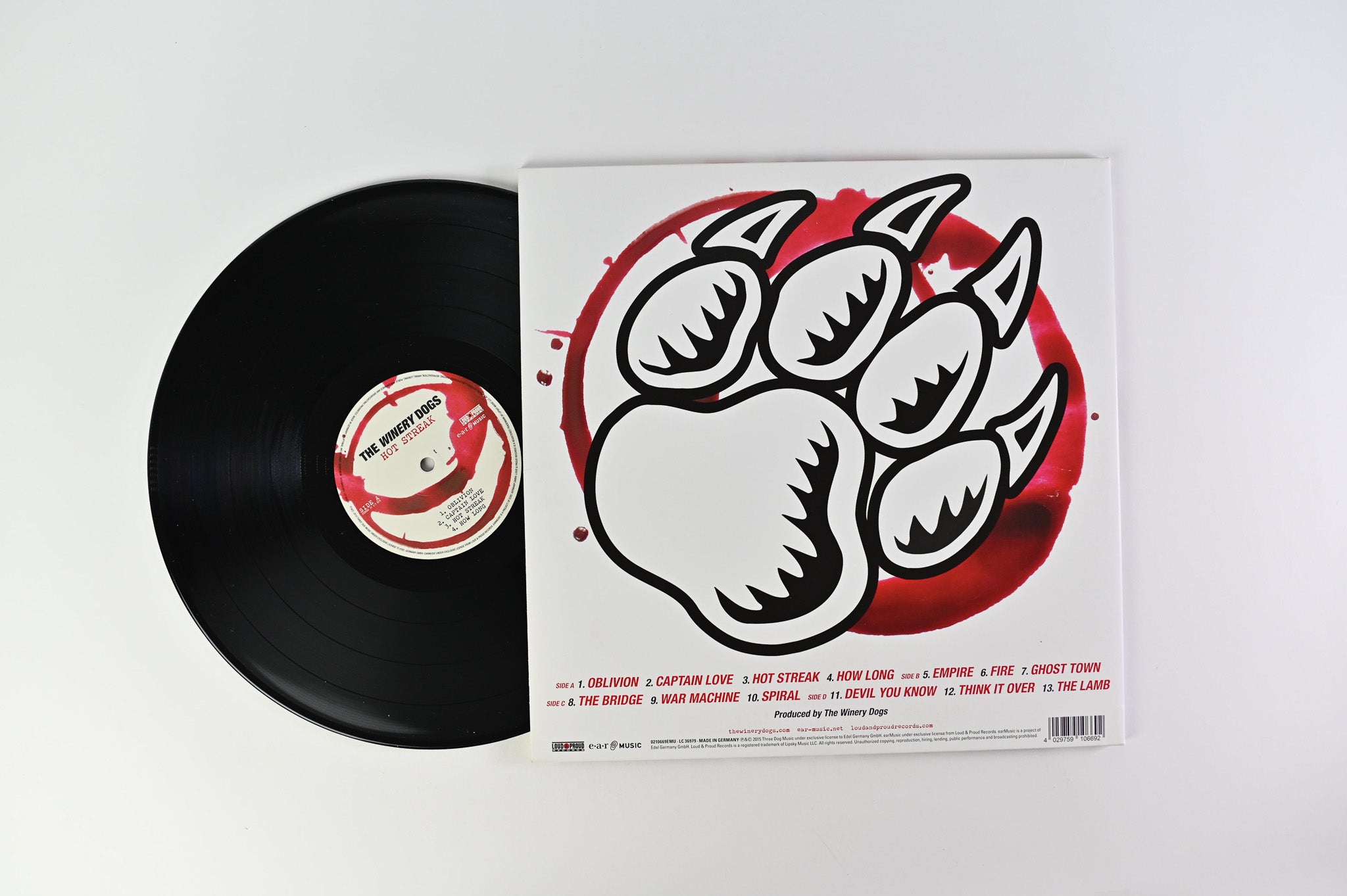 The Winery Dogs - Hot Streak on Ear Music Loud & Proud