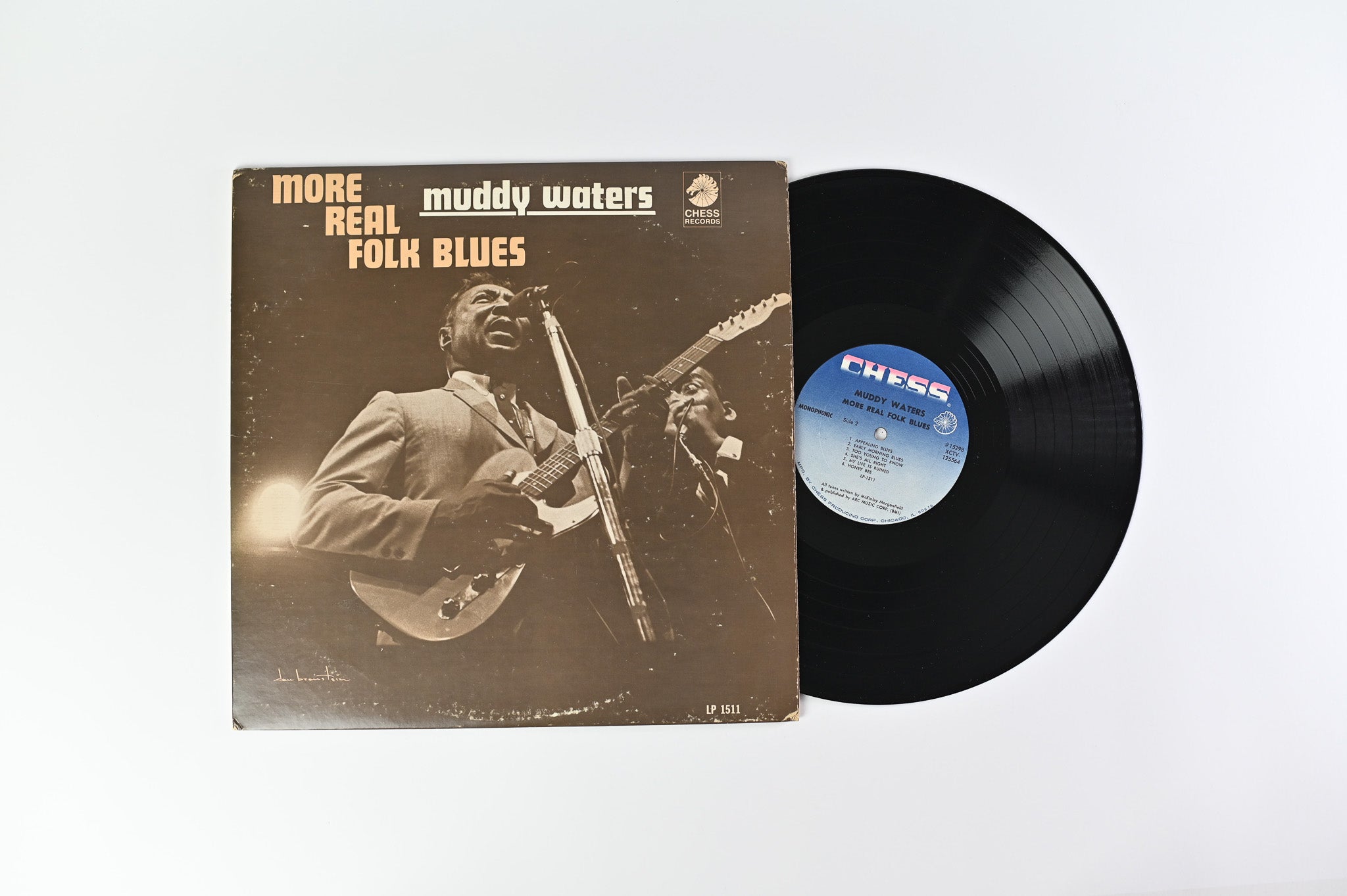 Muddy Waters - More Real Folk Blues Reissue on Chess Mono