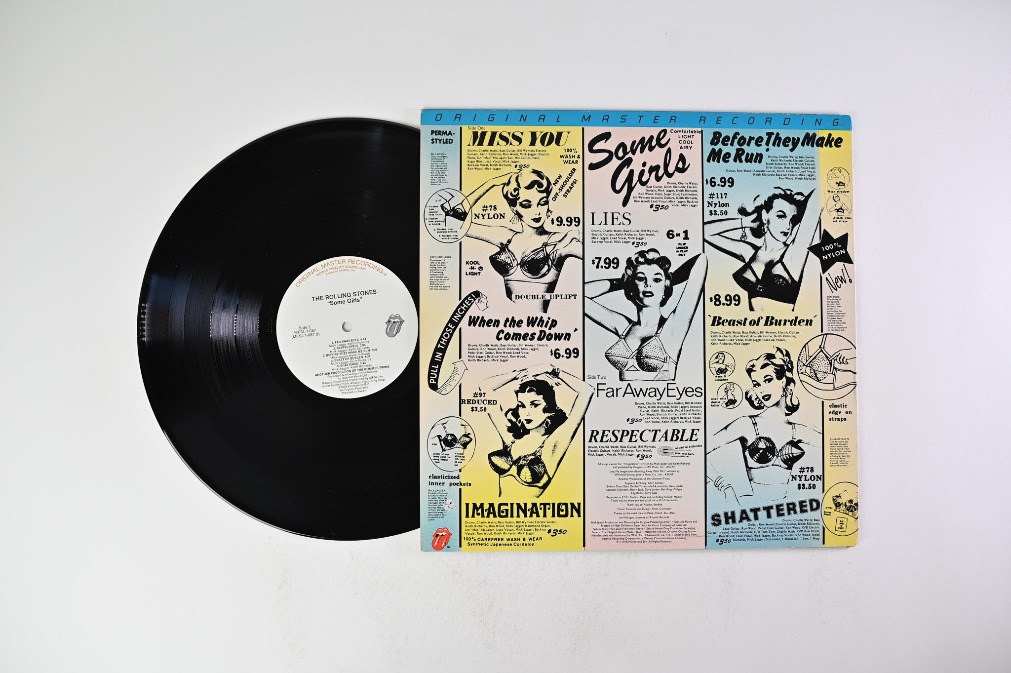 The Rolling Stones - Some Girls Mobile Fidelity Sound Lab MFSL Reissue