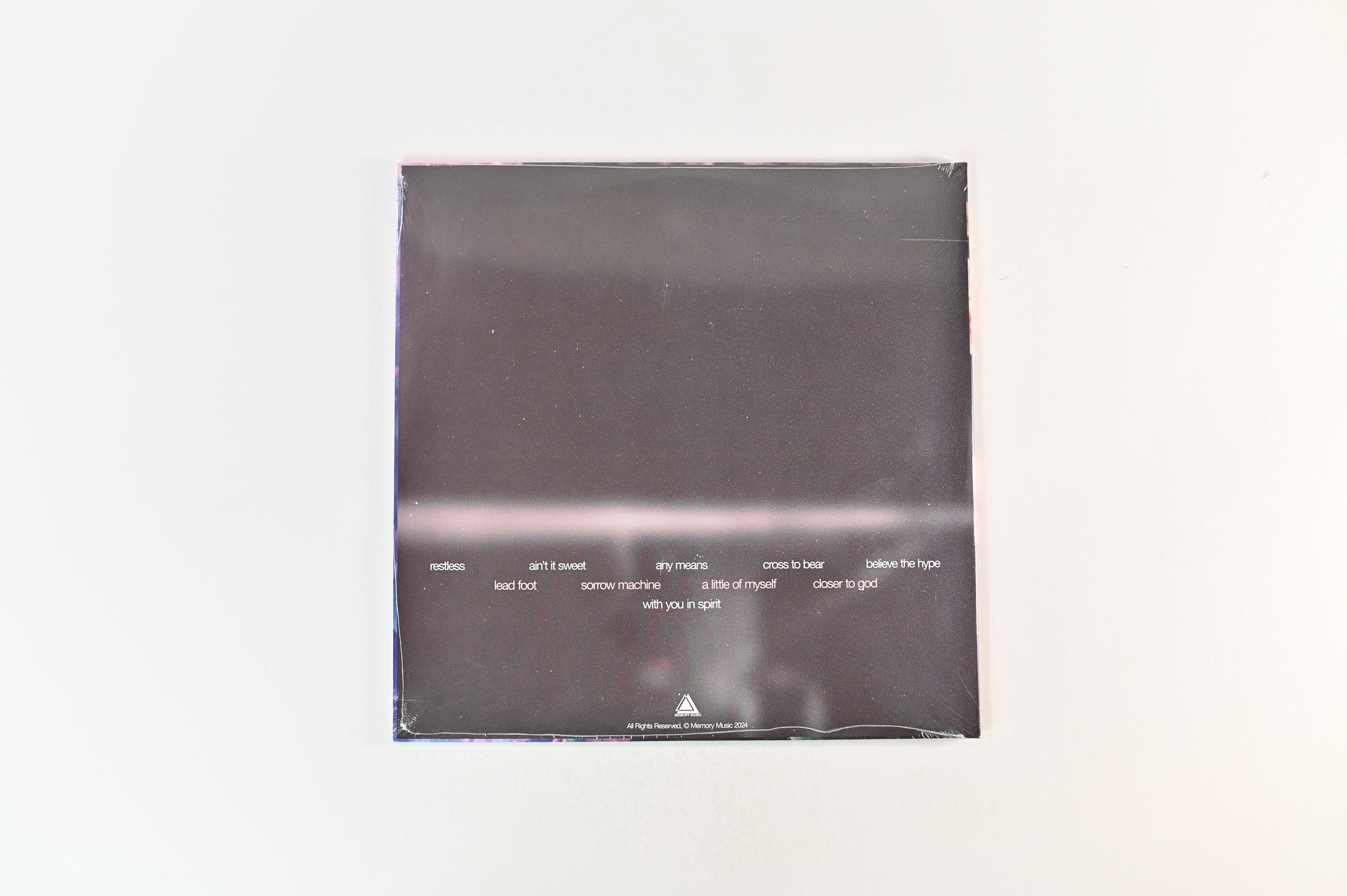 Balance And Composure - With You In Spirit on Memory Music Lavender in Clear With Blue Splatter Sealed