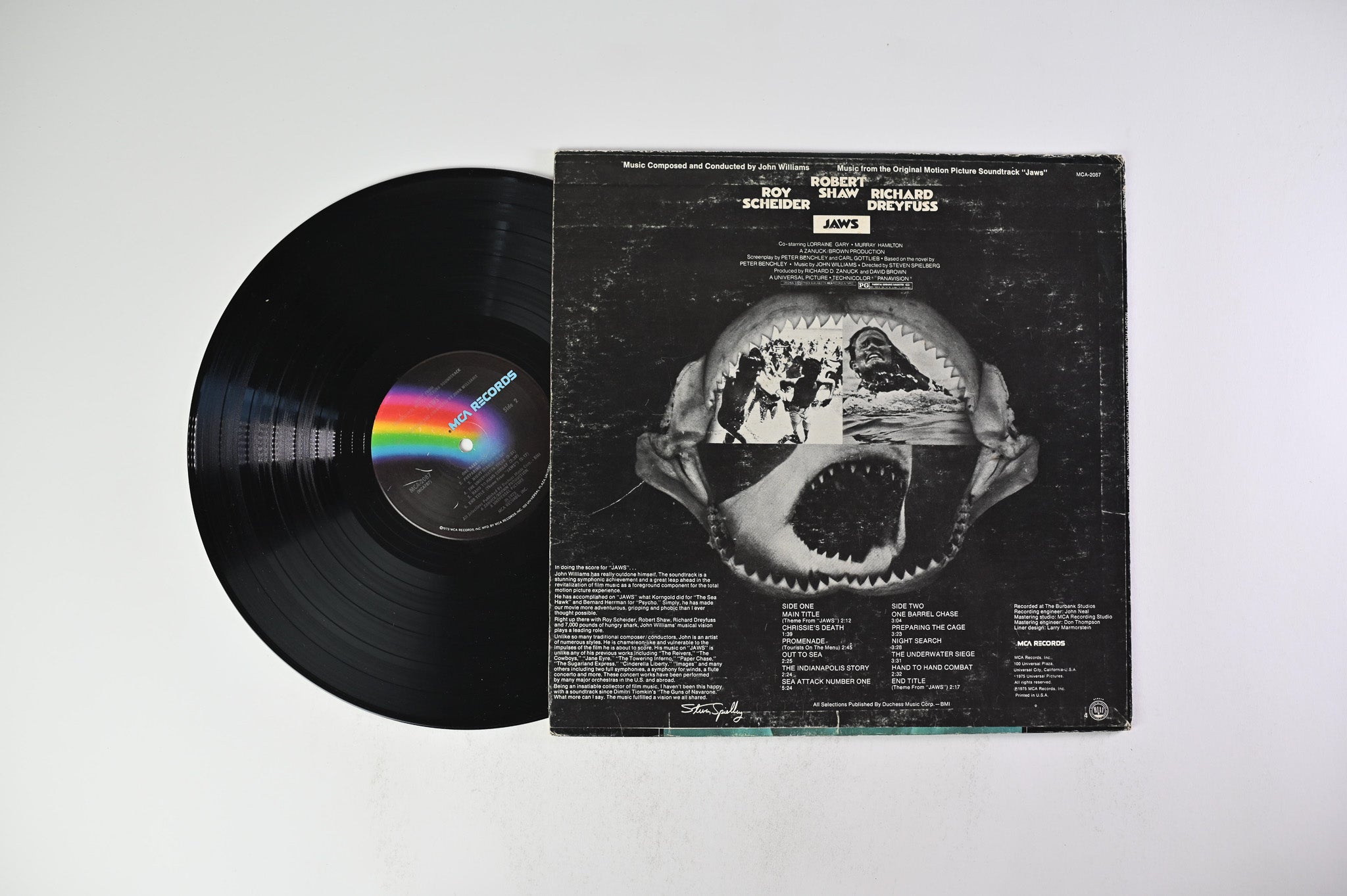 John Williams - Jaws (Music From The Original Soundtrack) on MCA