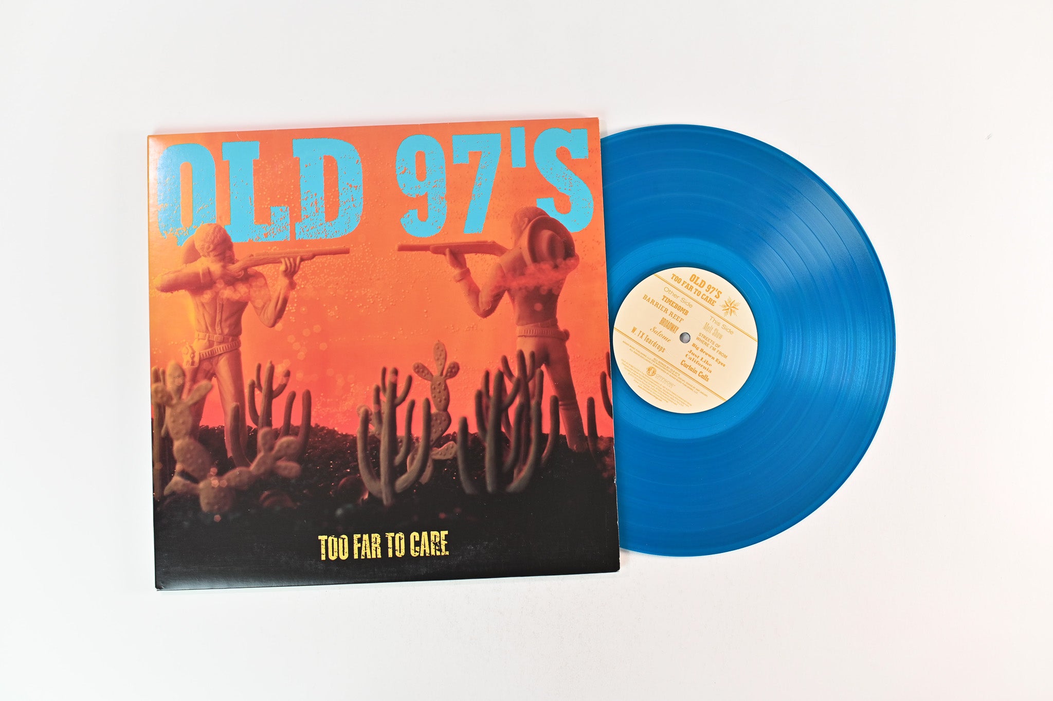 Old 97's - Too Far To Care on Omnivore Ltd Translucent Aqua
