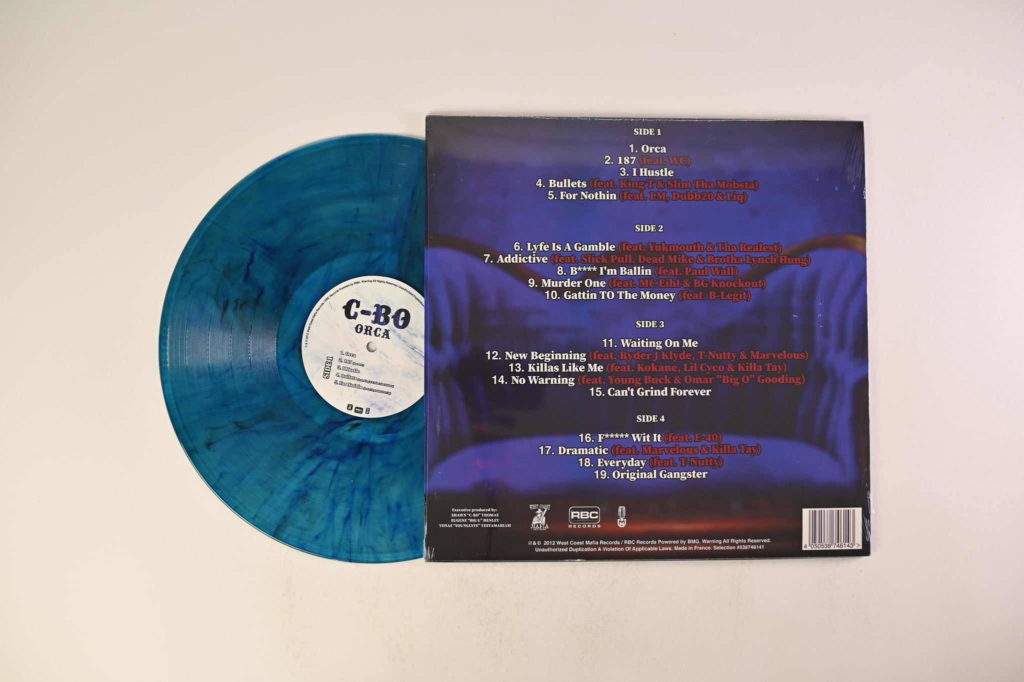 C-Bo - Orca on RBC Ltd RSD 2022 Blue Marble Vinyl