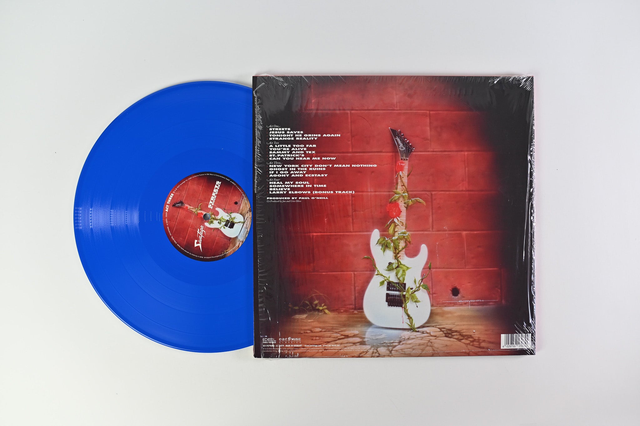 Savatage - Streets (A Rock Opera) on Ear Music Classics Ltd Blue Reissue