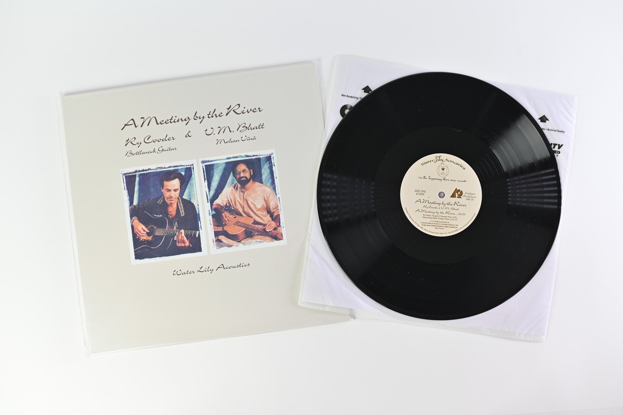 Ry Cooder - A Meeting By The River Reissue on Analogue Productions 45 RPM