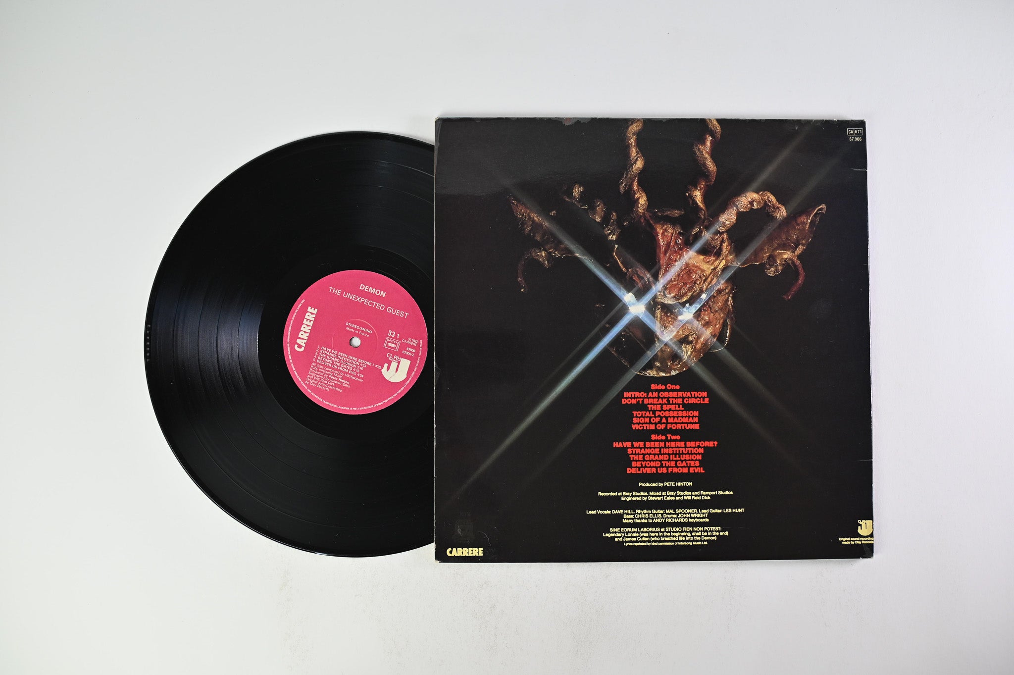 Demon - The Unexpected Guest on Carrere French Pressing