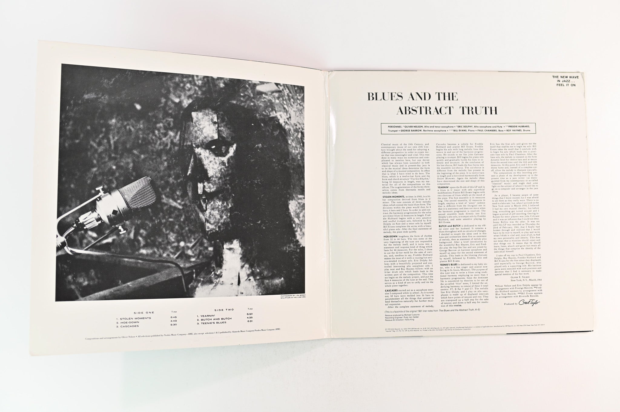 Oliver Nelson - The Blues And The Abstract Truth on Impulse Reissue