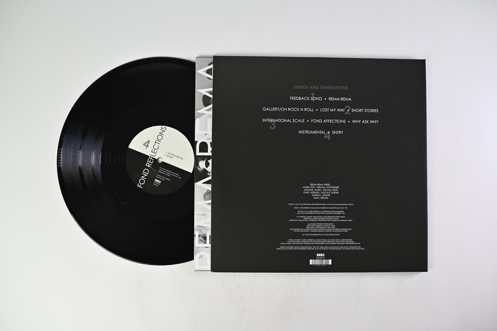 Rema-Rema - Fond Reflections on 4AD