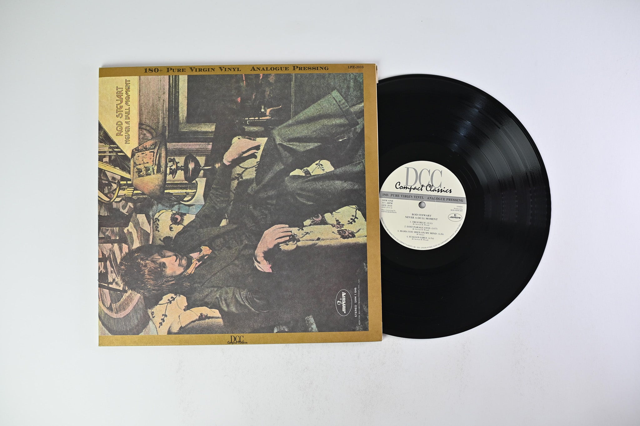 Rod Stewart - Never A Dull Moment on DCC Compact Classics Ltd Numbered Reissue