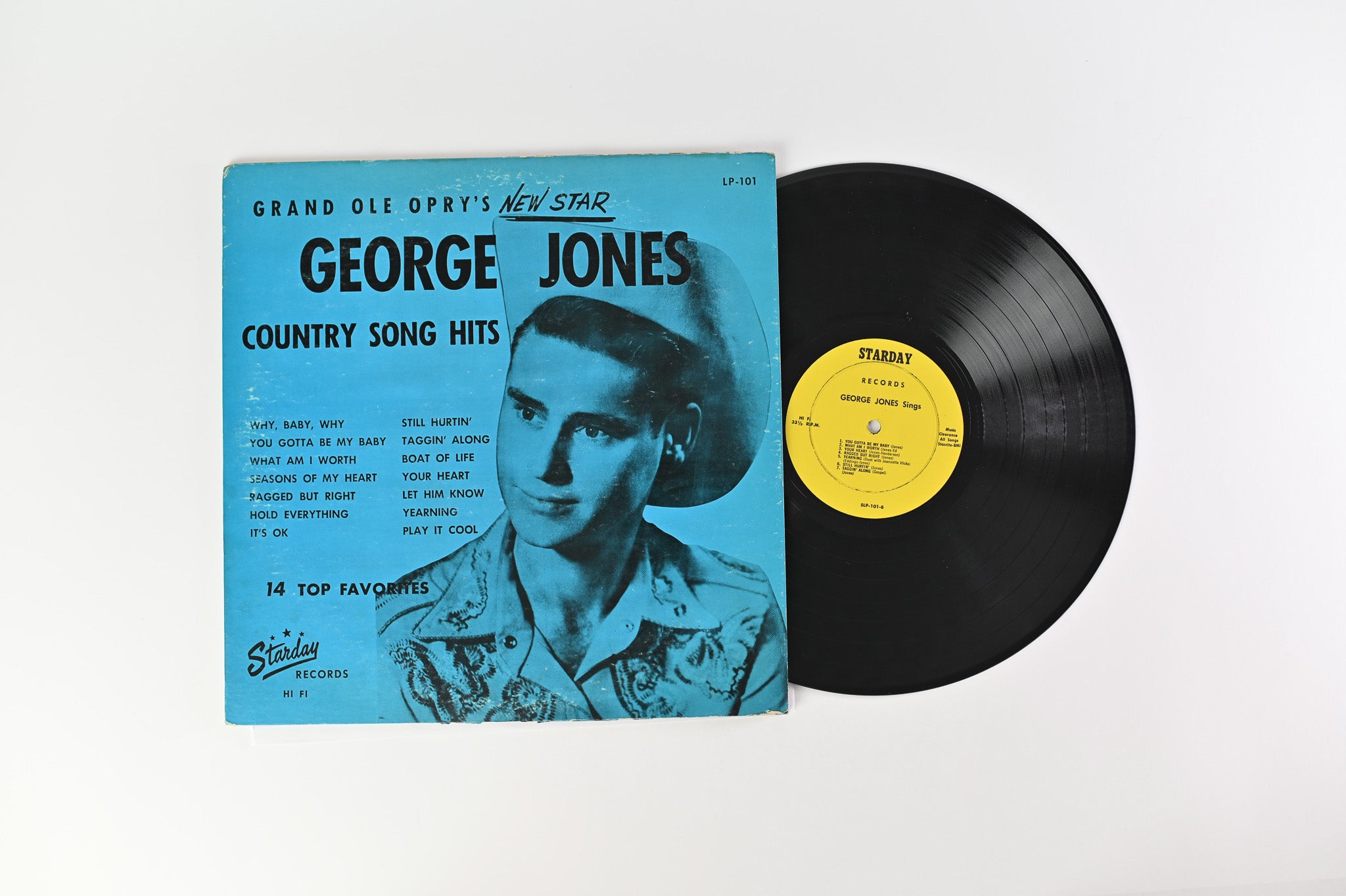 George Jones - Grand Ole Opry's New Star on Starday Records Mono