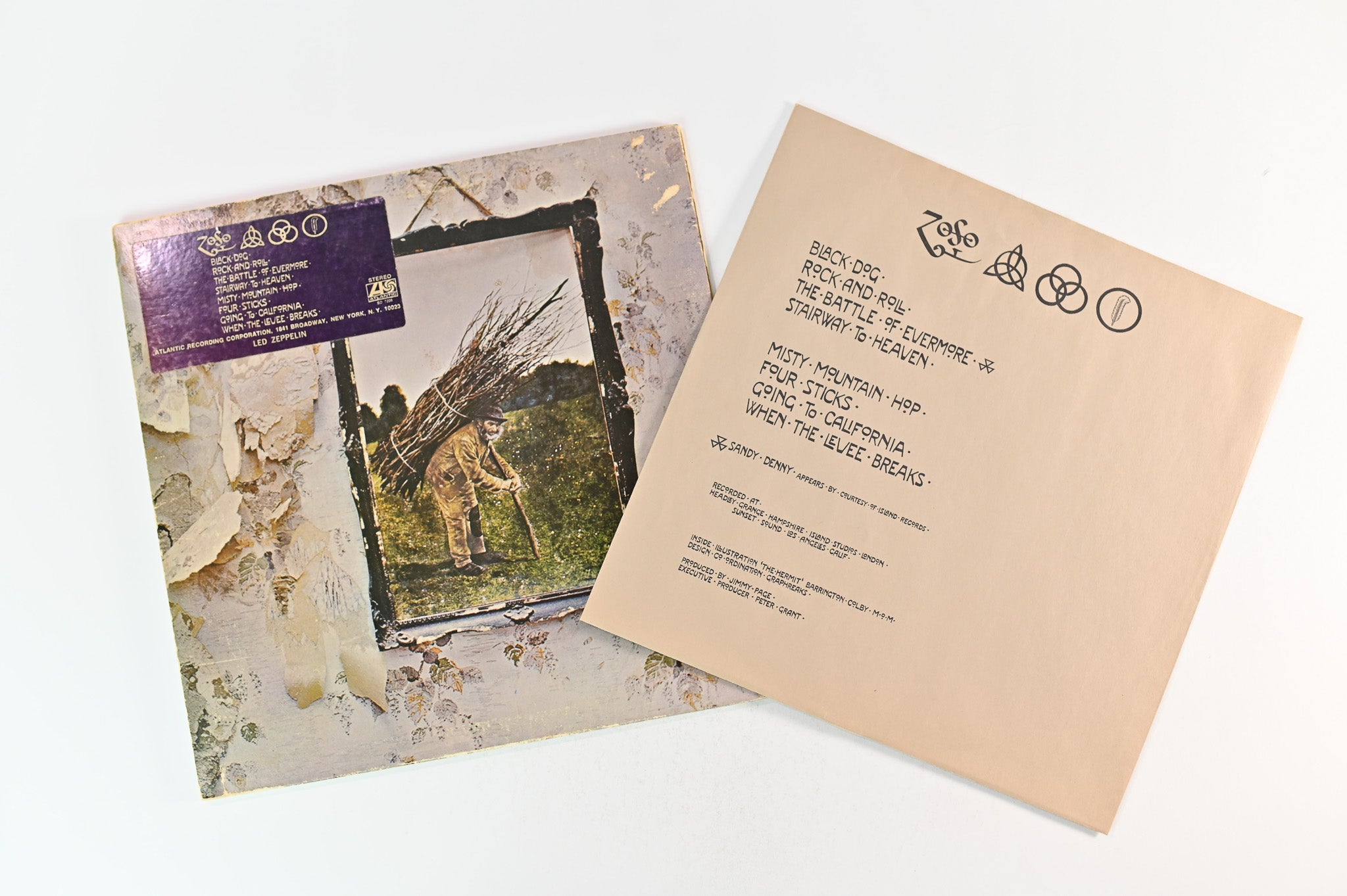 Led Zeppelin - IV on Atlantic Stereo Promo