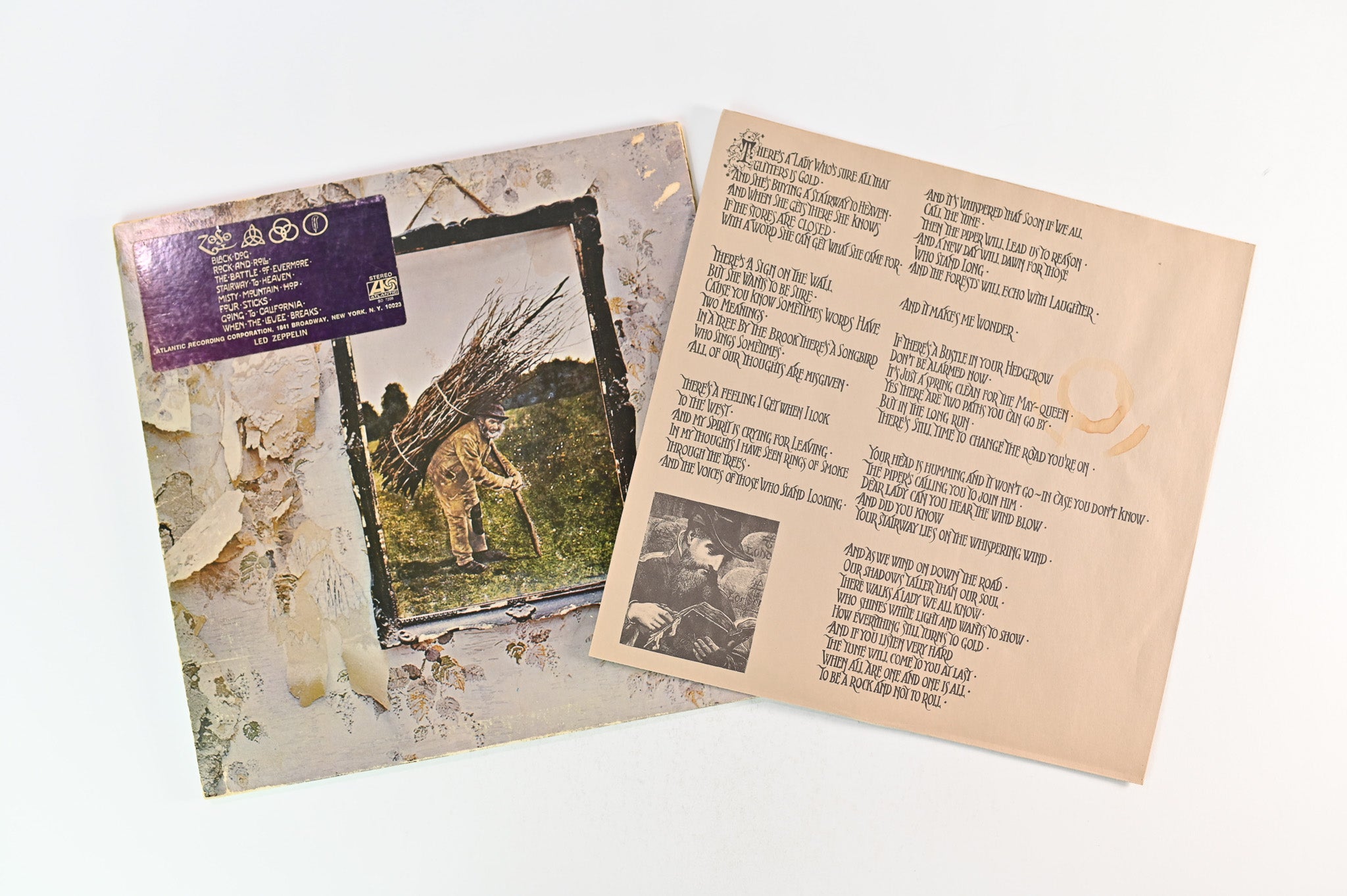 Led Zeppelin - IV on Atlantic Stereo Promo