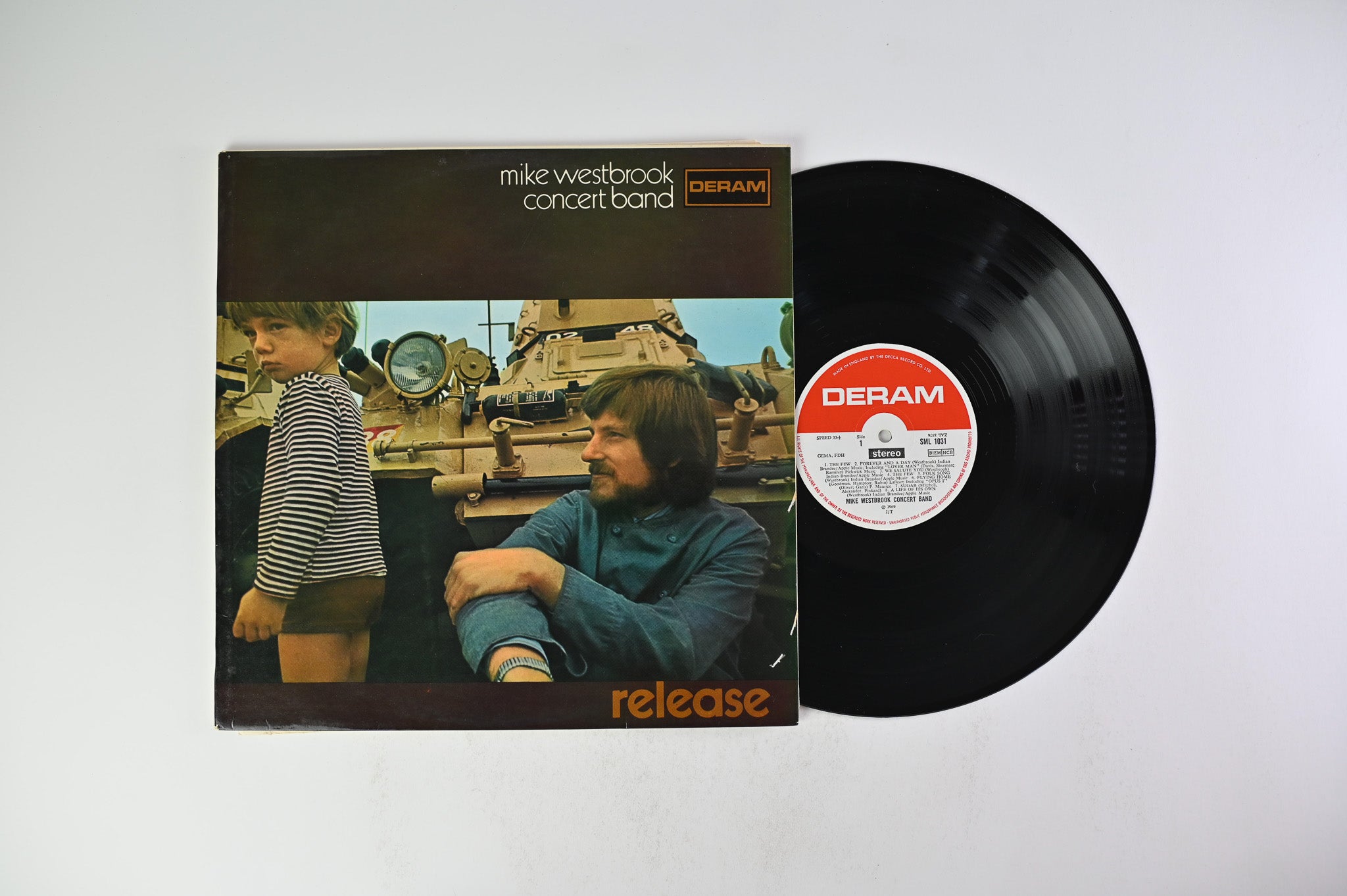 The Mike Westbrook Concert Band - Release on Deram Stereo UK Pressing