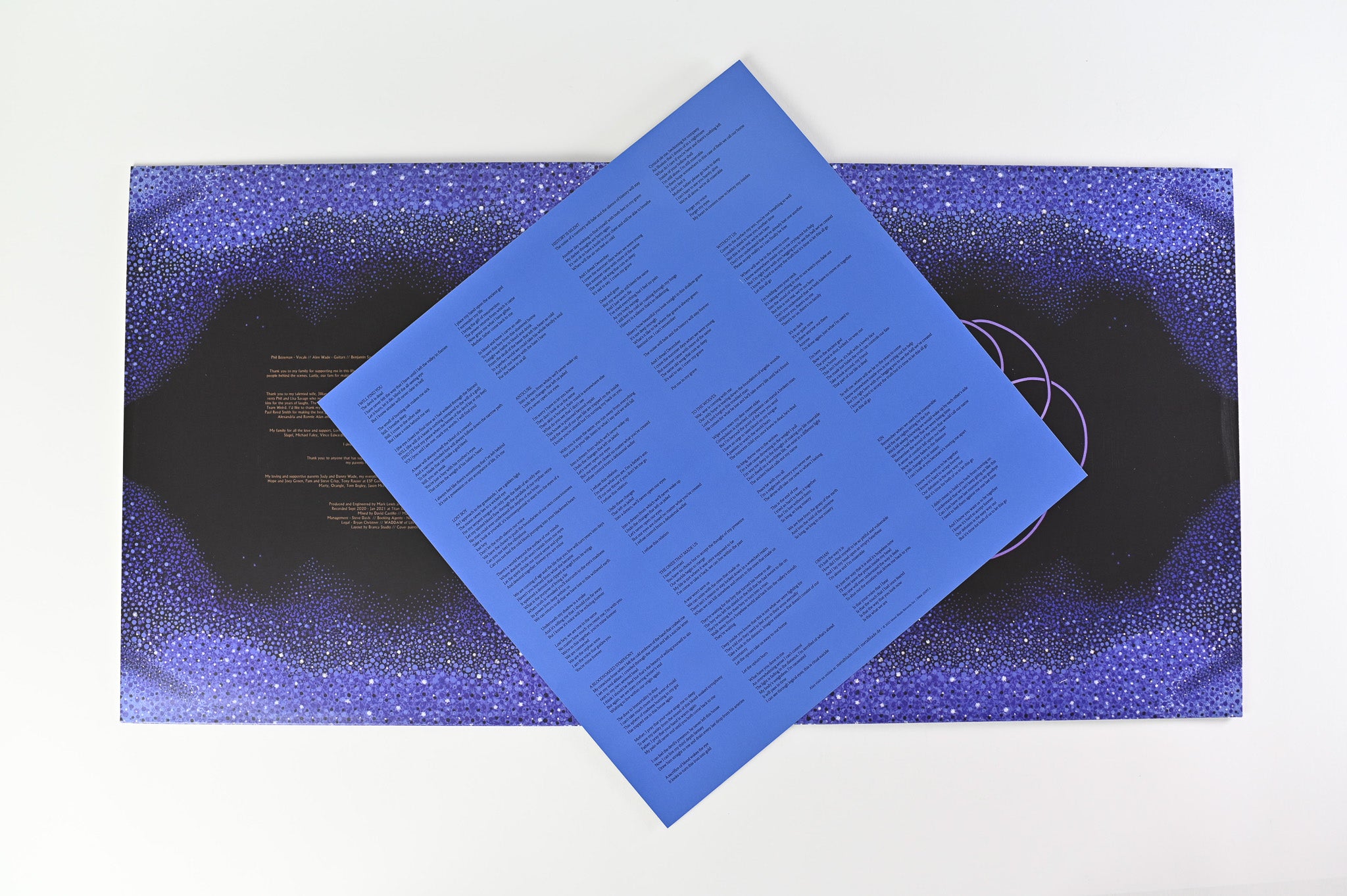 Whitechapel - Kin on Metal Blade Records Blue w/Aqua Blue Splatter Vinyl