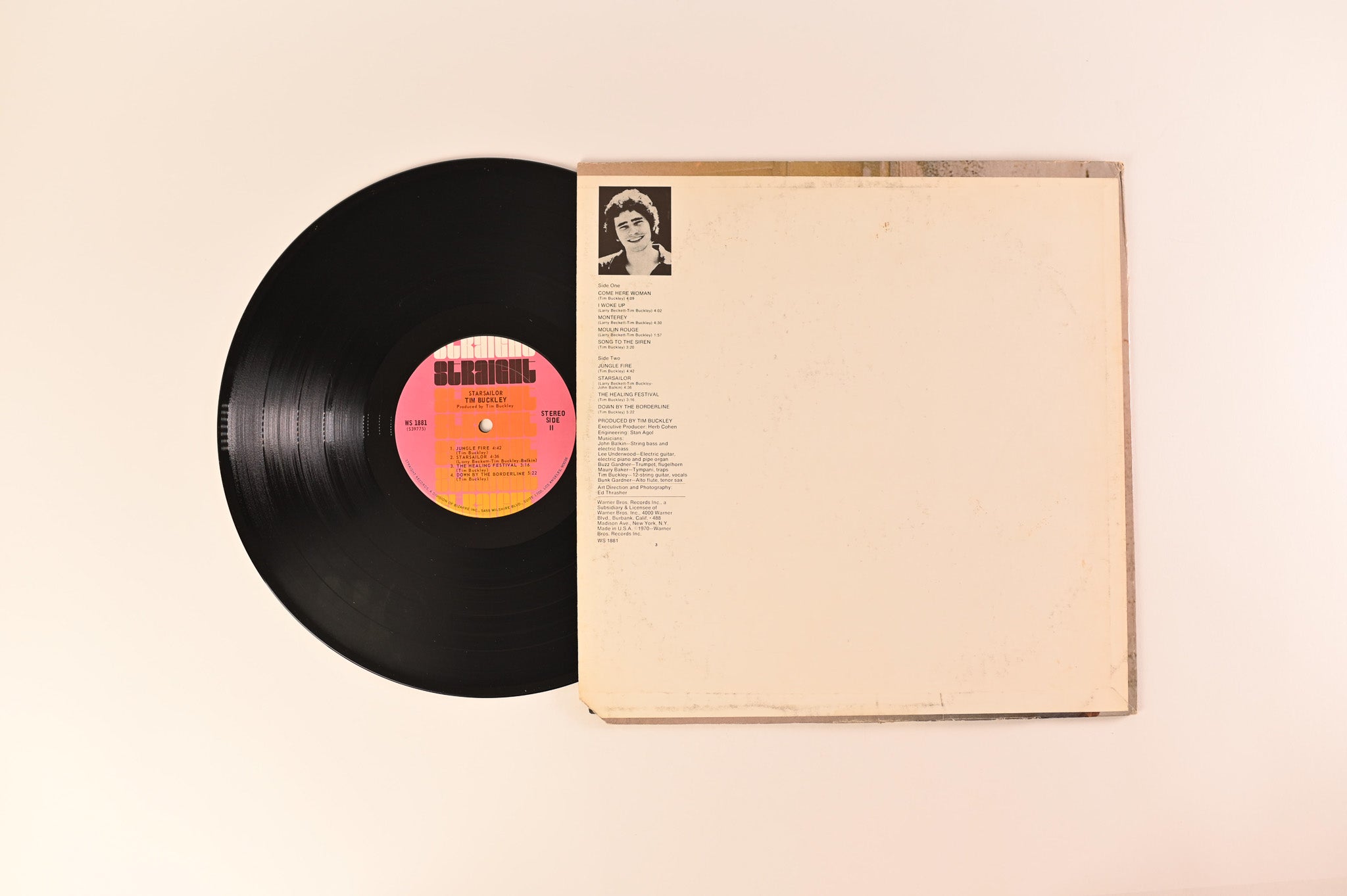 Tim Buckley - Starsailor on Straight/Warner Bros. Records
