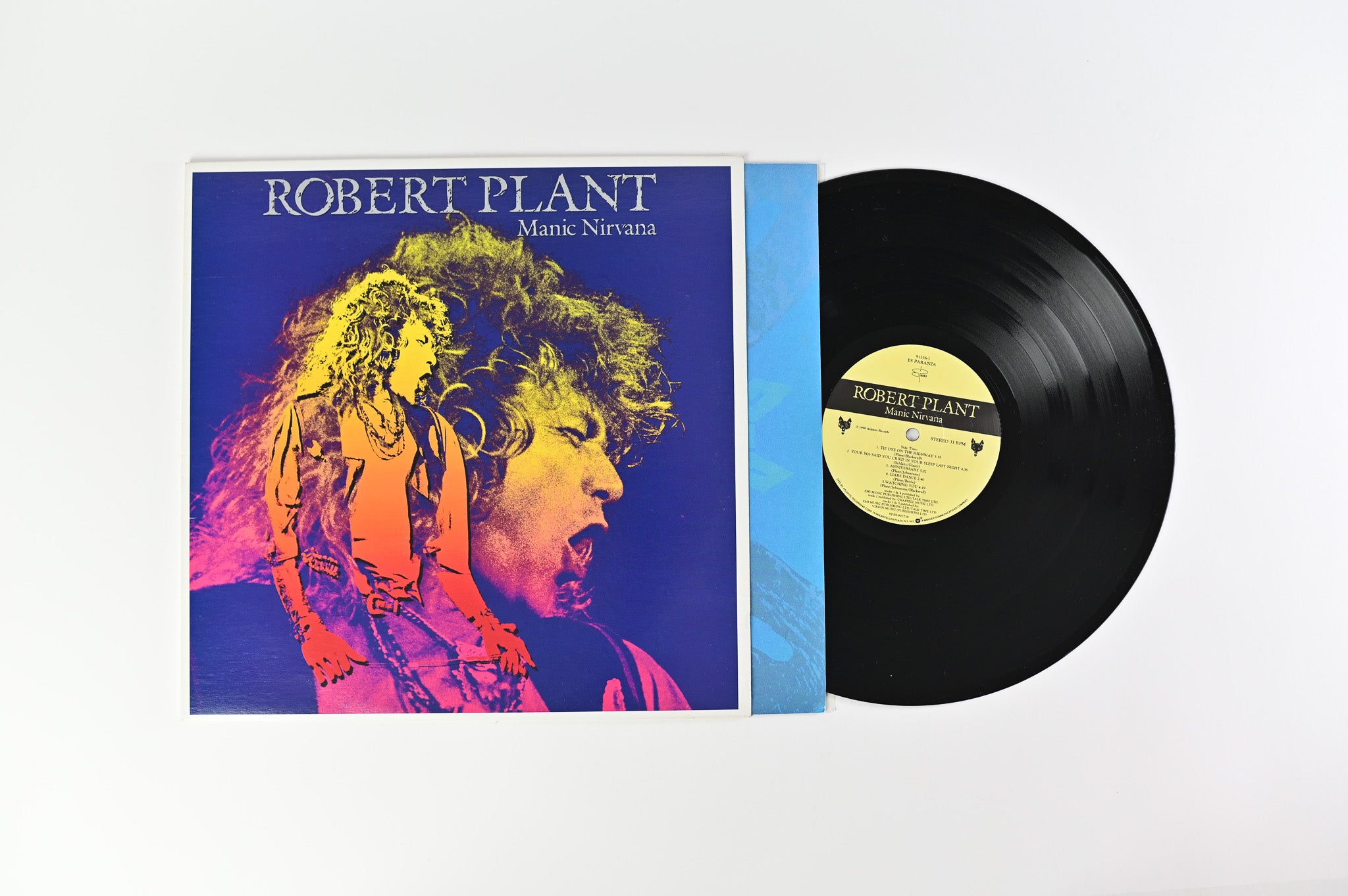 Robert Plant - Manic Nirvana on Es Paranza Records