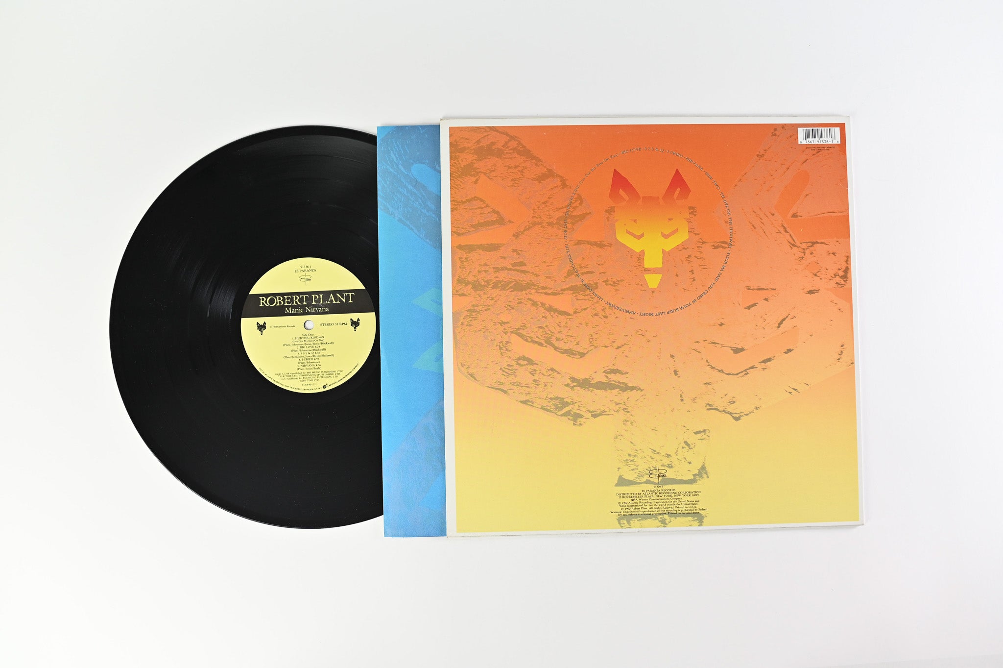 Robert Plant - Manic Nirvana on Es Paranza Records