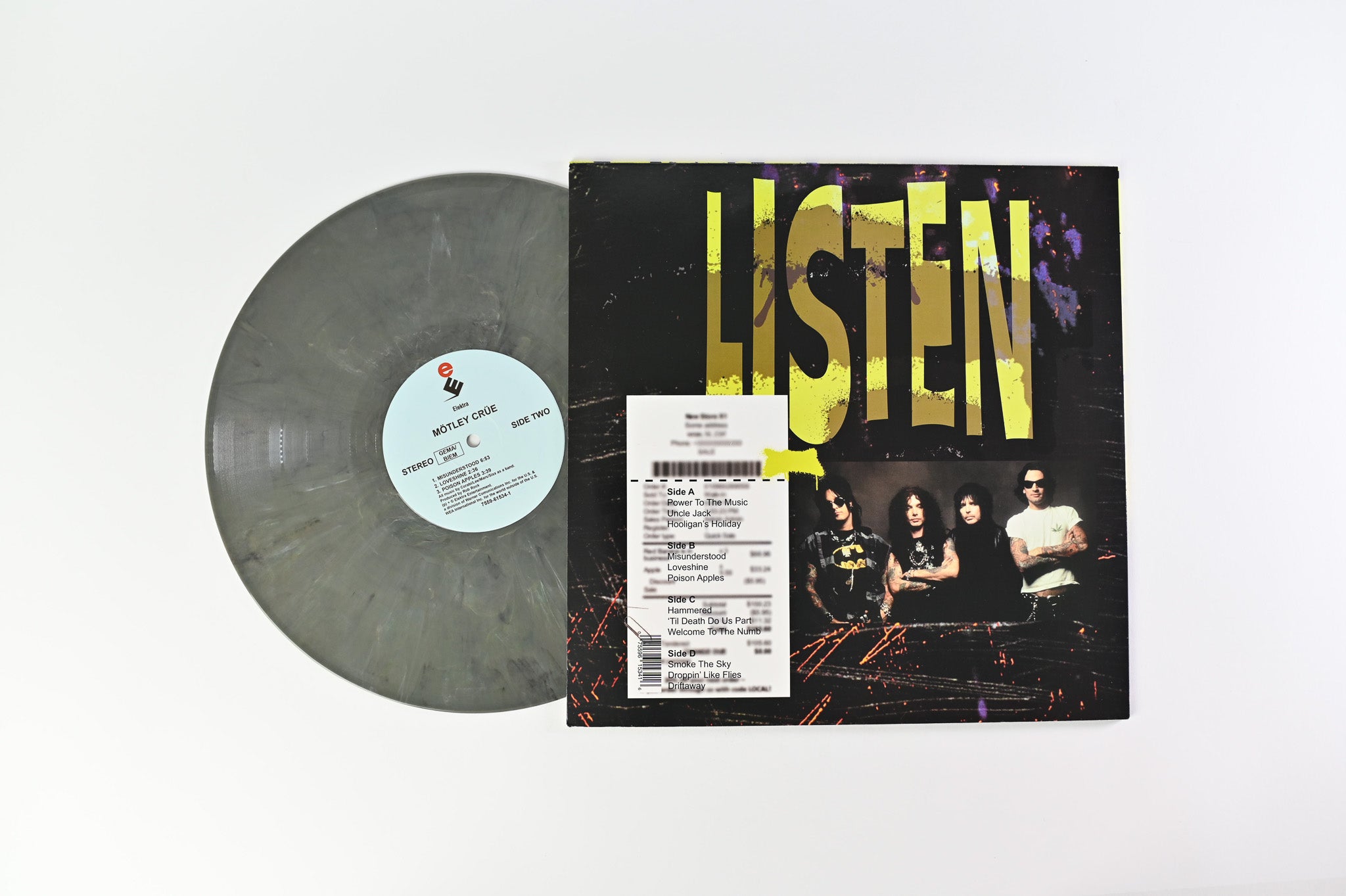 Mötley Crüe - Motley Crue Unofficial Release on Elektra Entertainment Random Multi-Coloured Vinyl