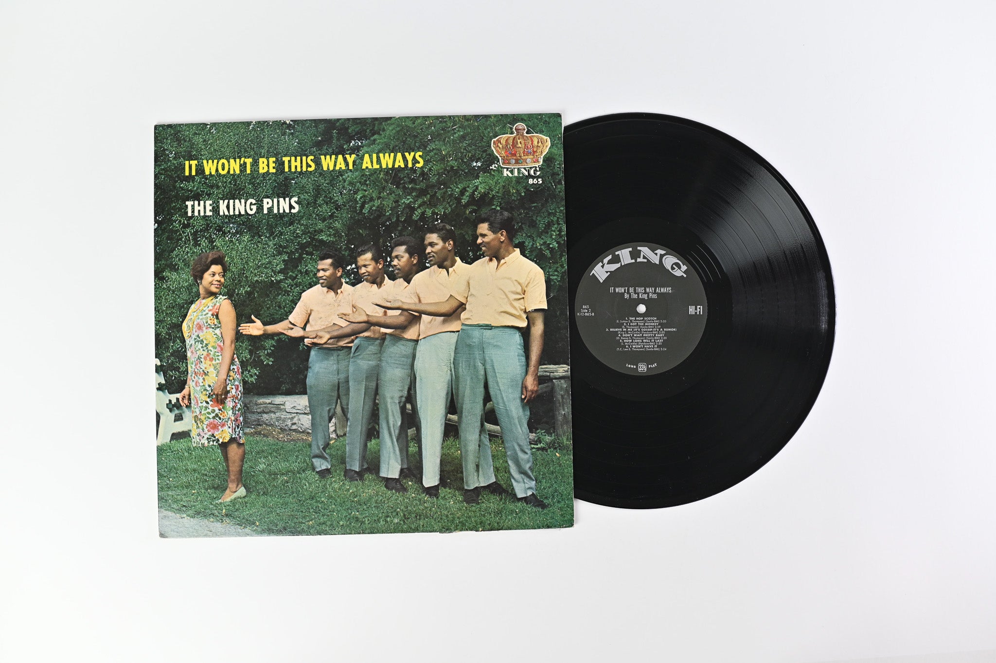 The King Pins - It Won't Be This Way Always on King Records Mono