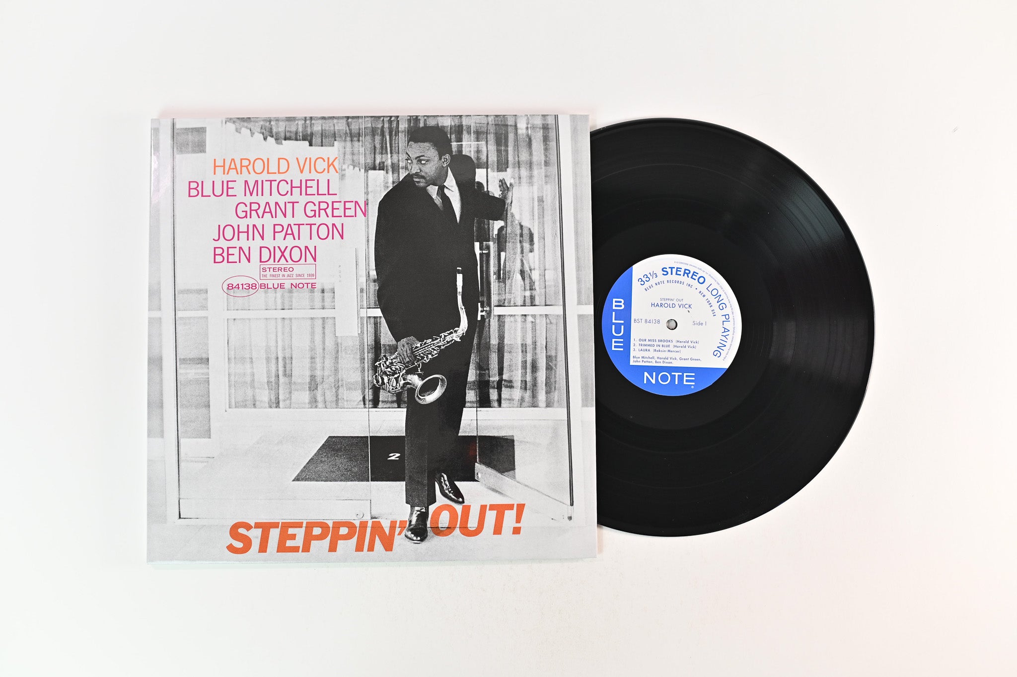 Harold Vick - Steppin' Out! on Blue Note Tone Poet Series Reissue