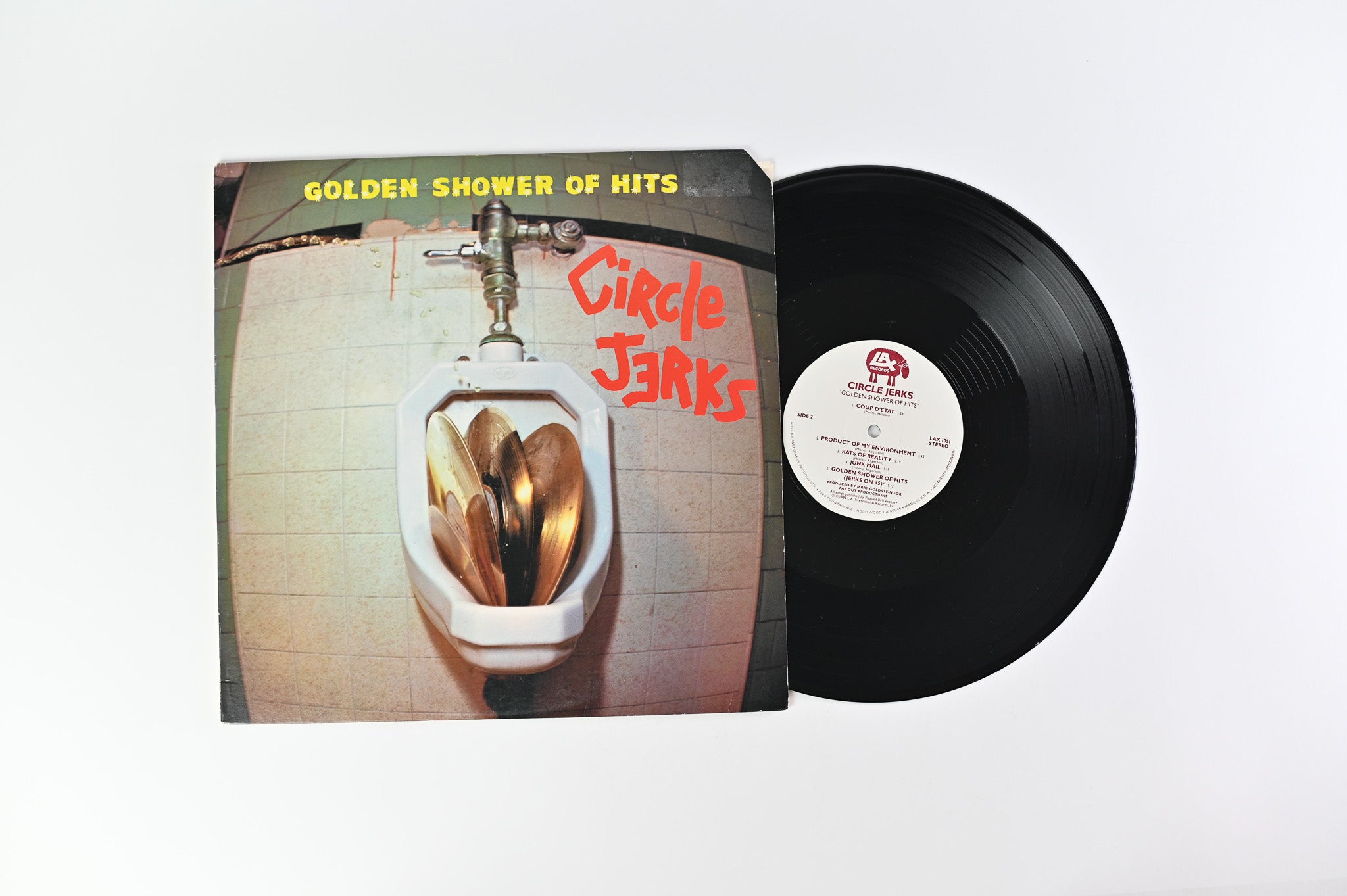 Circle Jerks - Golden Shower Of Hits on LAX Records