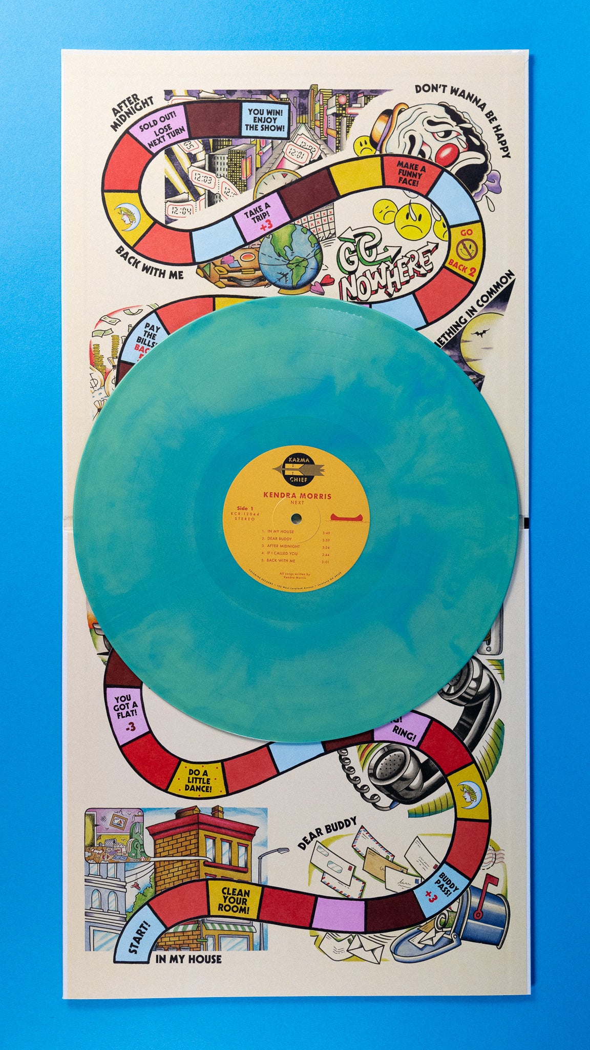 [PRE-ORDER] Kendra Morris - Next [Blue & Yellow Galaxy Swirl Vinyl] [Release Date: 09/19/2025]