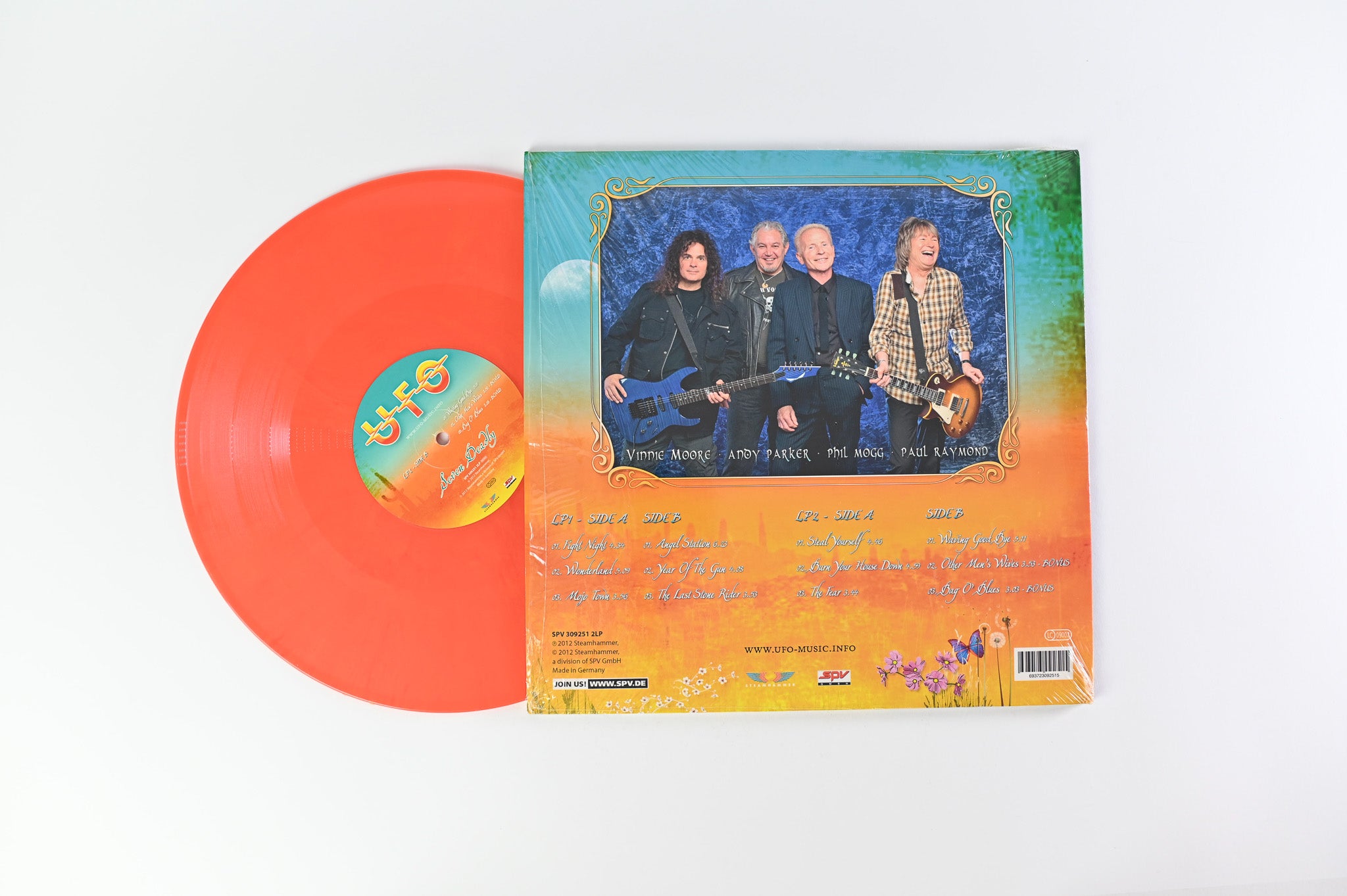 UFO - Seven Deadly on Steamhammer Orange Vinyl