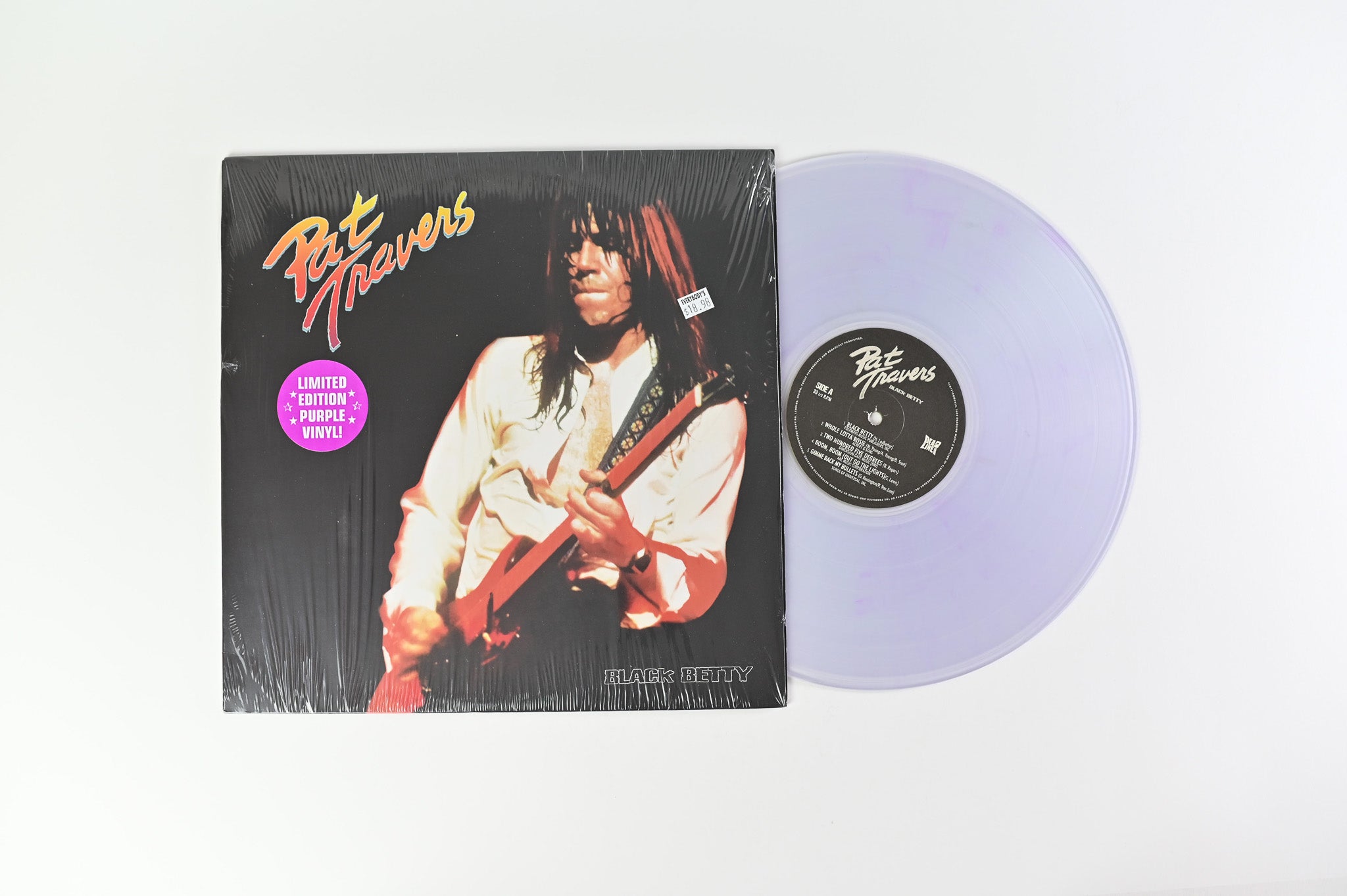 Pat Travers - Black Betty on Deadline Music - Colored Vinyl