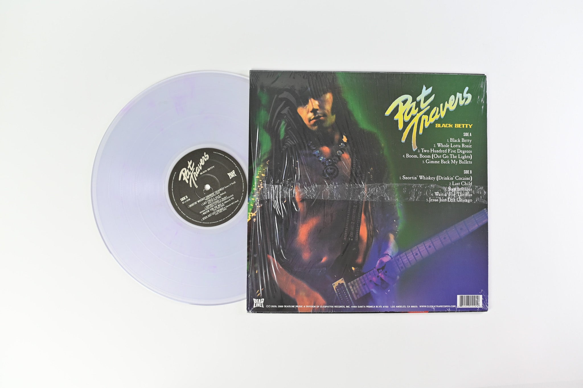 Pat Travers - Black Betty on Deadline Music - Colored Vinyl
