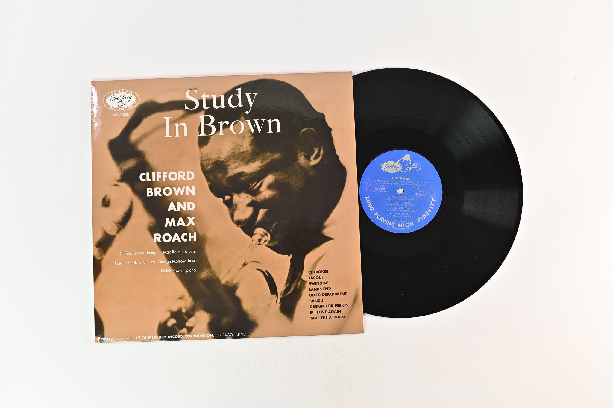 Clifford Brown And Max Roach - Study In Brown on Emarcy Speakers Corner Reissue