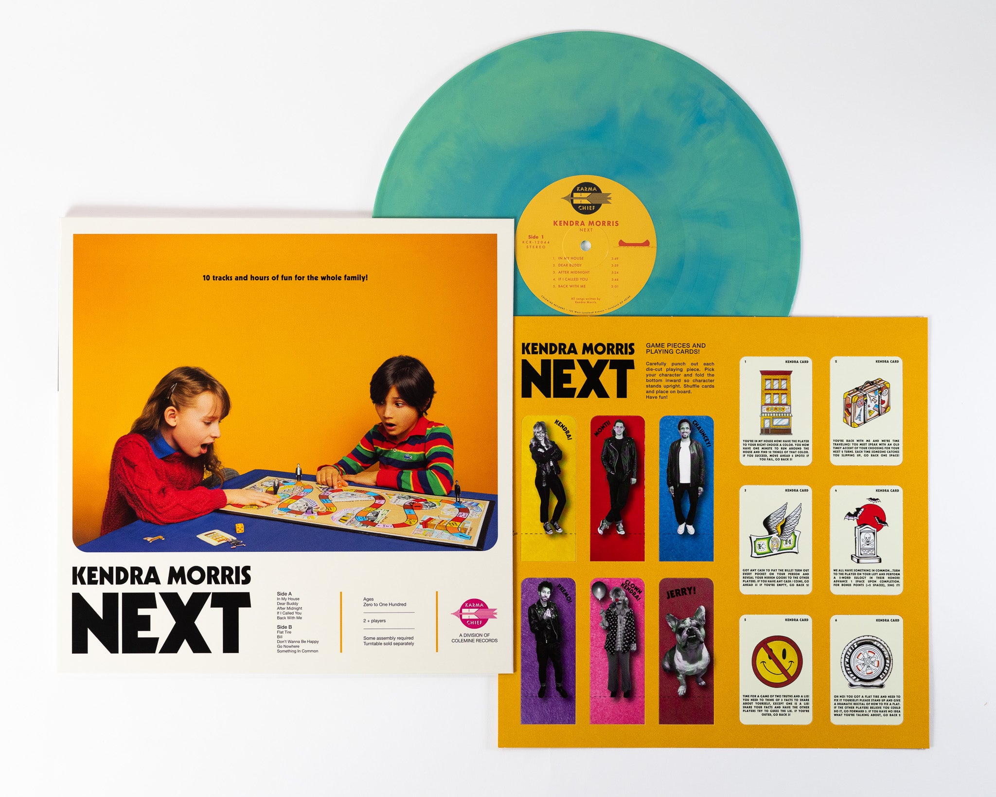 [PRE-ORDER] Kendra Morris - Next [Blue & Yellow Galaxy Swirl Vinyl] [Release Date: 09/19/2025]