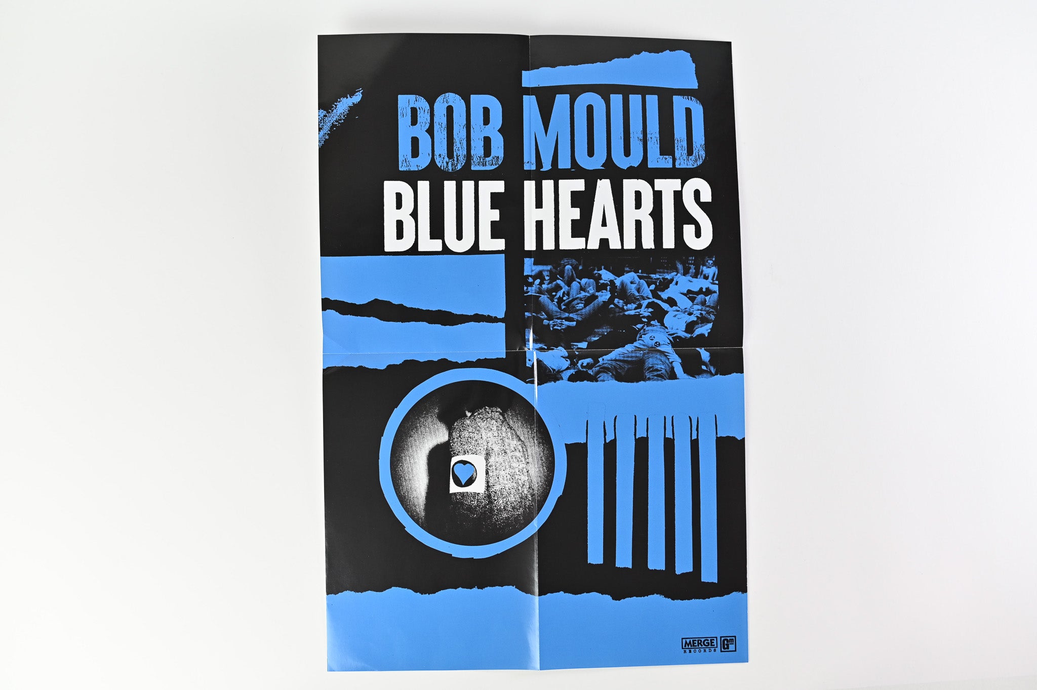 Bob Mould - Blue Hearts on Merge Records - Tri-Color Vinyl