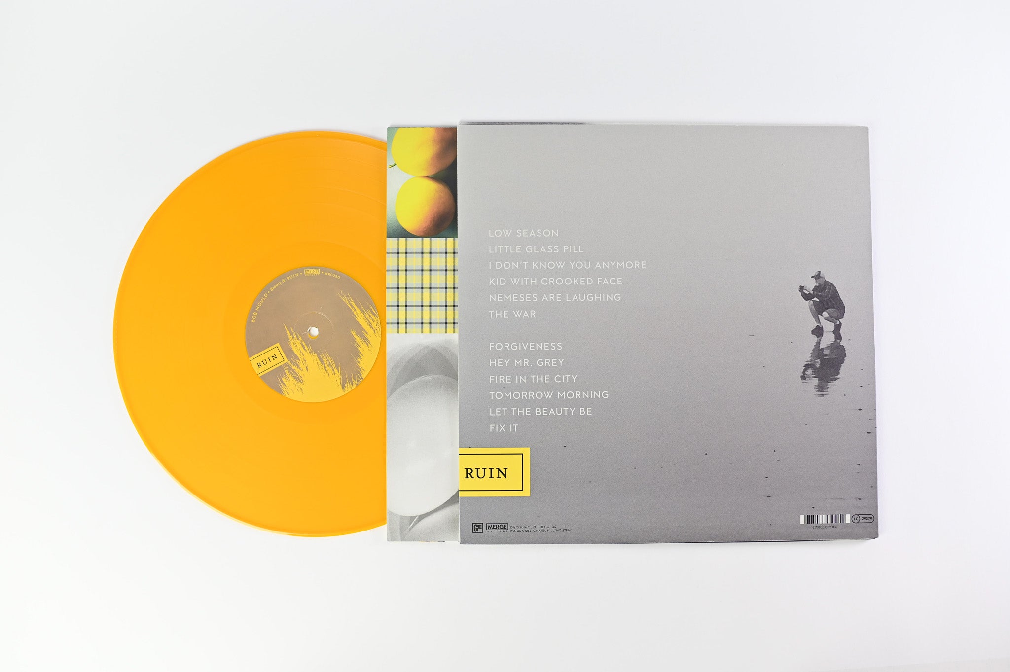 Bob Mould - Beauty & Ruin on Merge Records - Yellow Vinyl